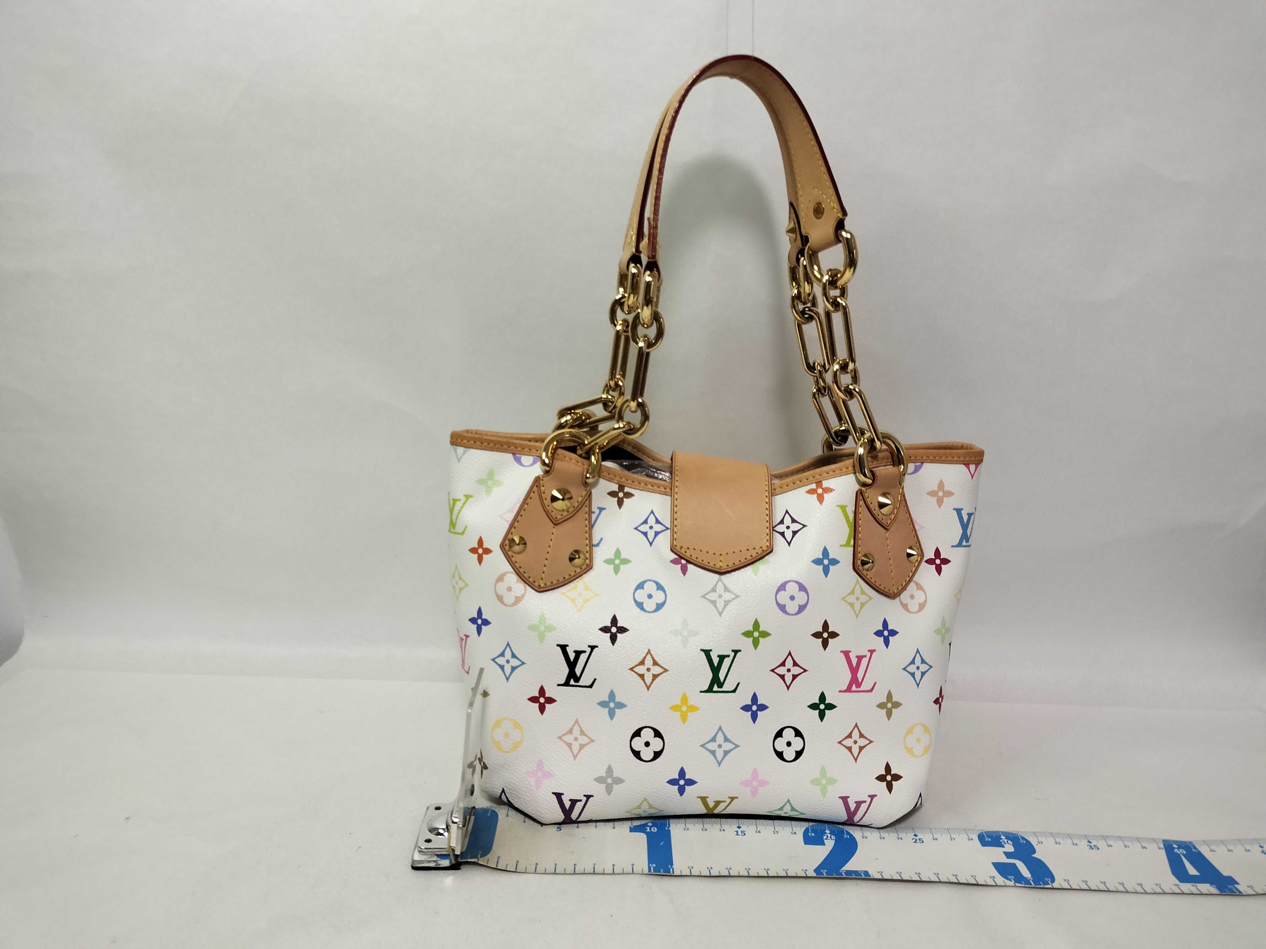 Monogram Multicolor Louis Vuitton Multicolor Annie MM M40307 SR2140 Handbag — view 2