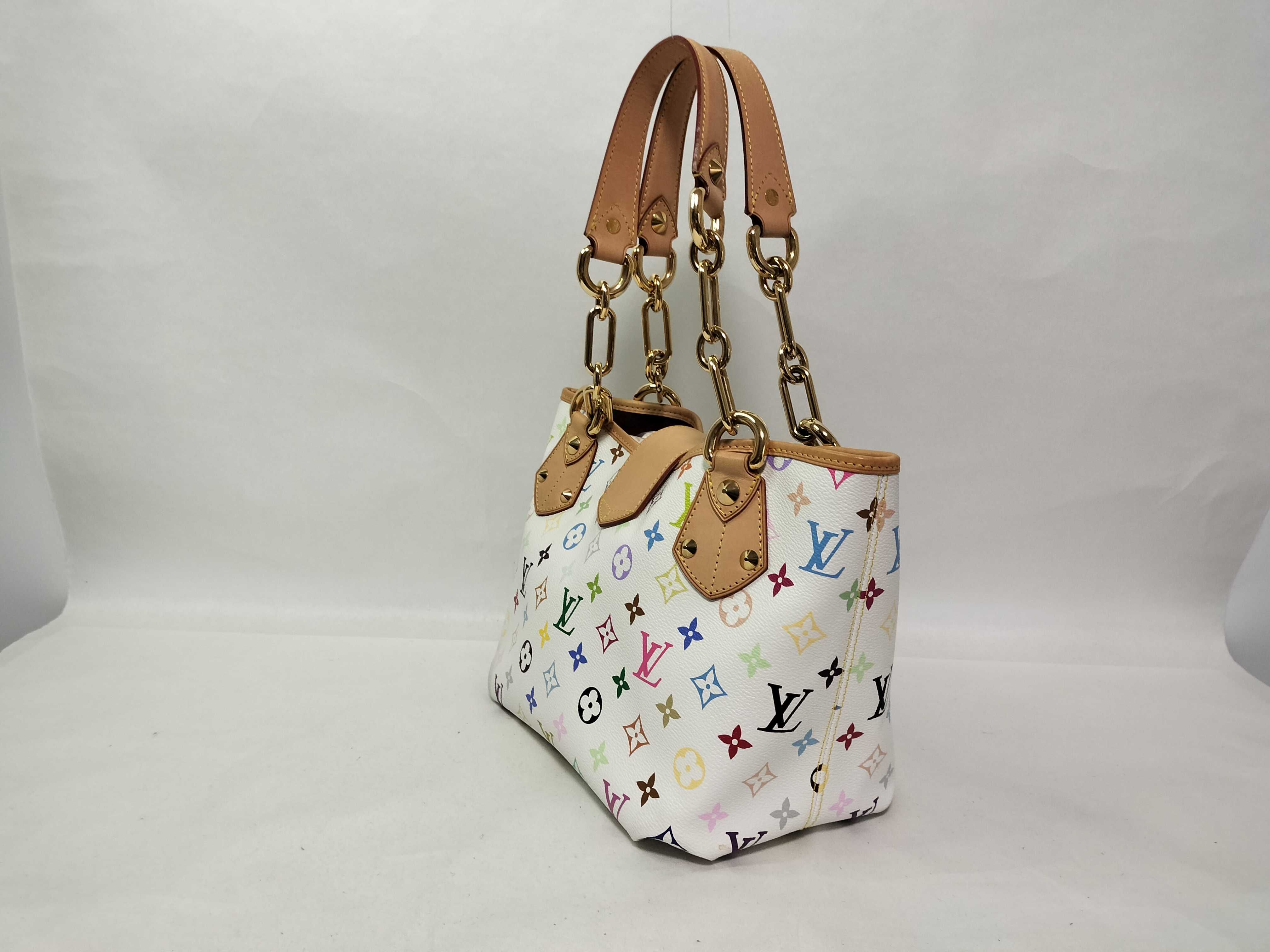 Monogram Multicolor Louis Vuitton Multicolor Annie MM M40307 SR2140 Handbag — view 3