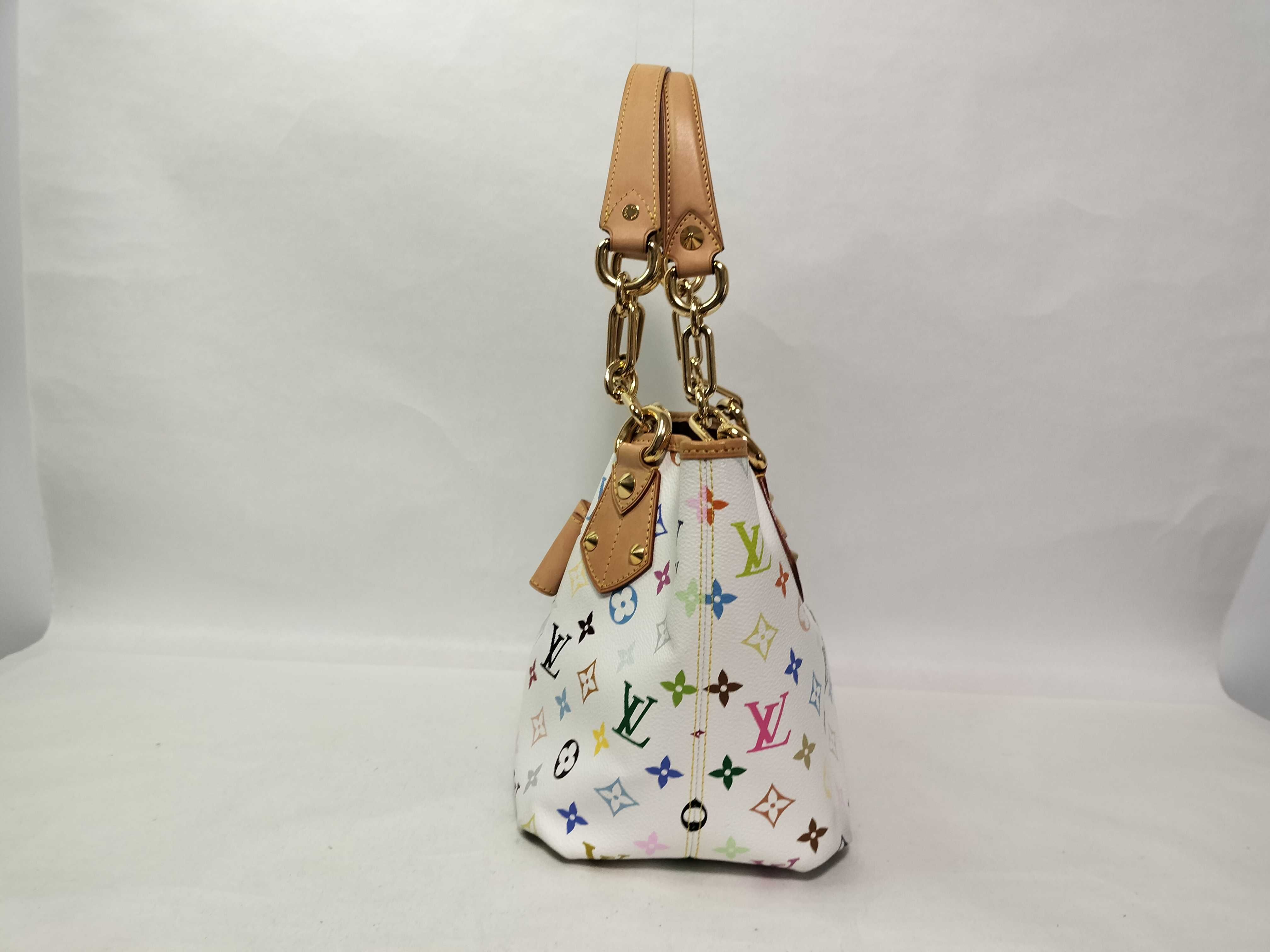 Monogram Multicolor Louis Vuitton Multicolor Annie MM M40307 SR2140 Handbag — view 4