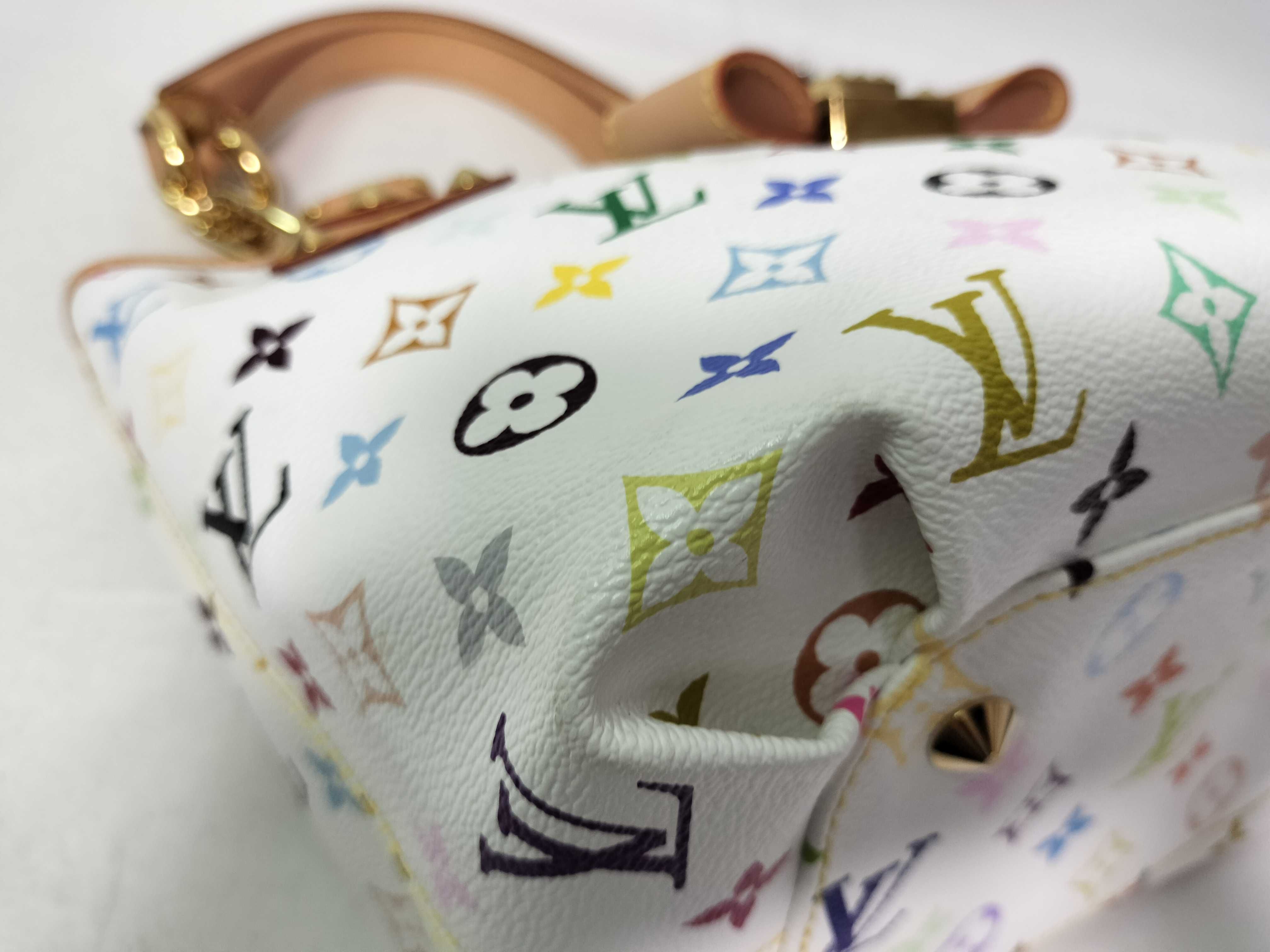 Monogram Multicolor Louis Vuitton Multicolor Annie MM M40307 SR2140 Handbag — view 10