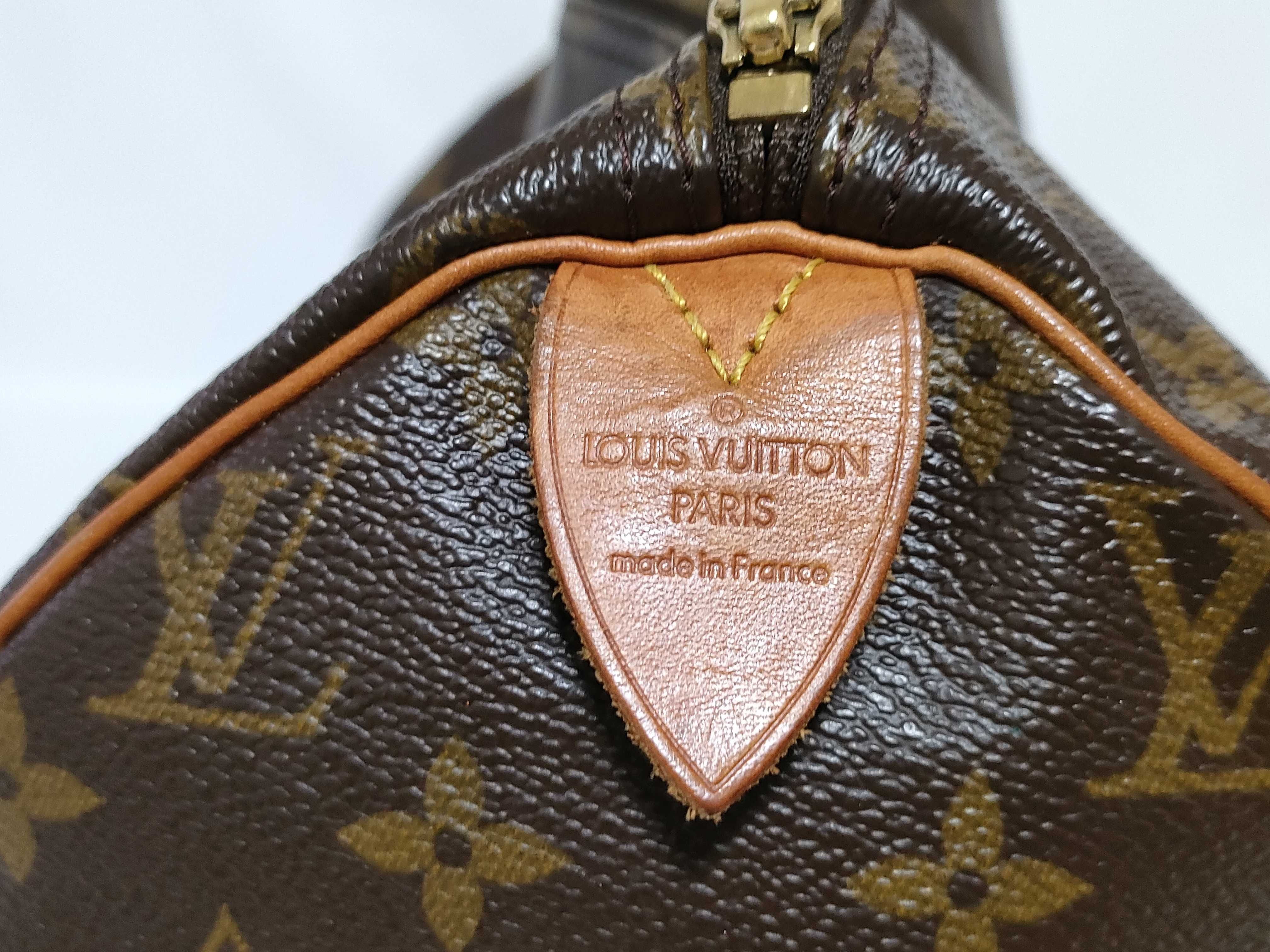 Monogram Louis Vuitton Speedy 30 M41108 Handbag Monogram Handbag — view 12