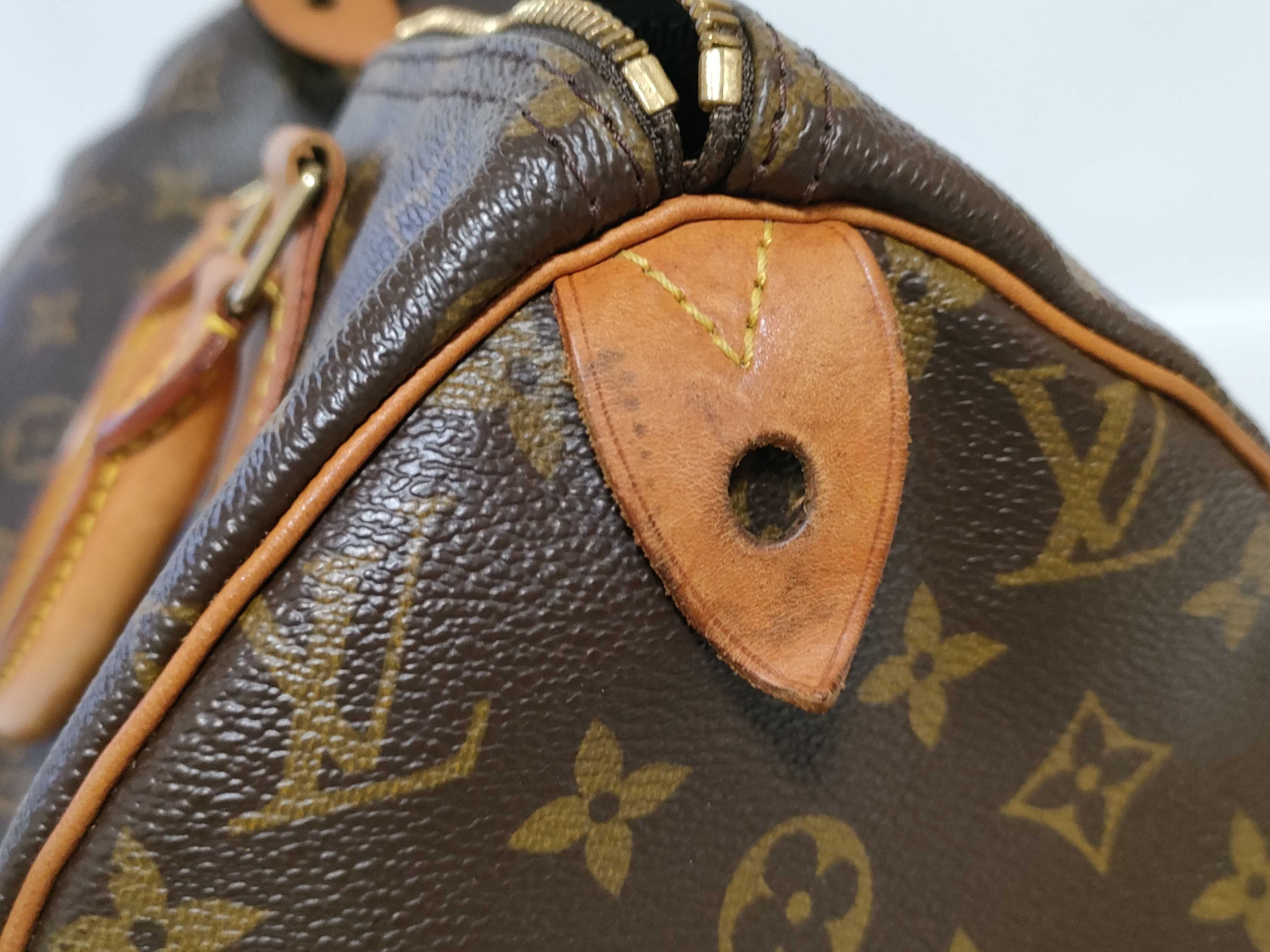 Monogram Louis Vuitton Speedy 30 M41108 Handbag Monogram Handbag — view 14