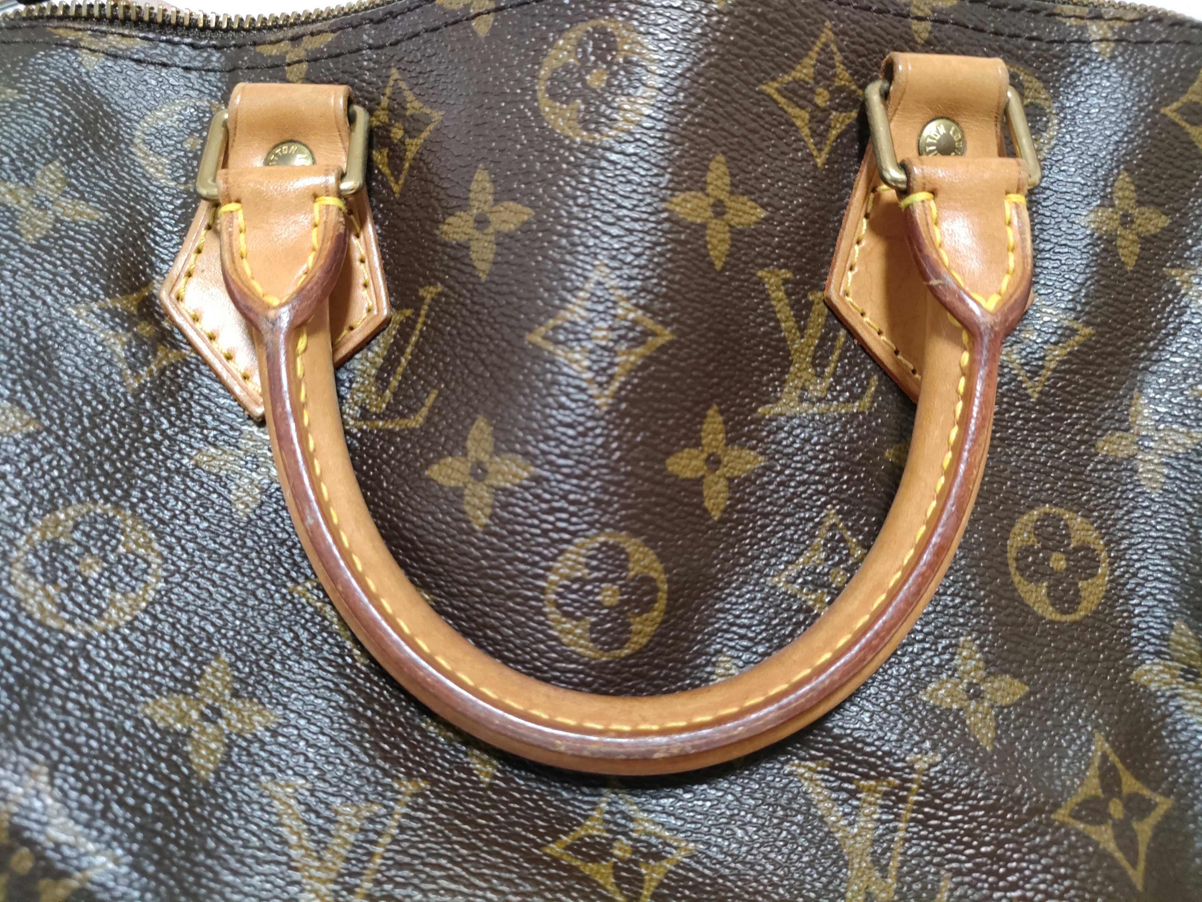 Monogram Louis Vuitton Speedy 30 M41108 Handbag Monogram Handbag — view 15