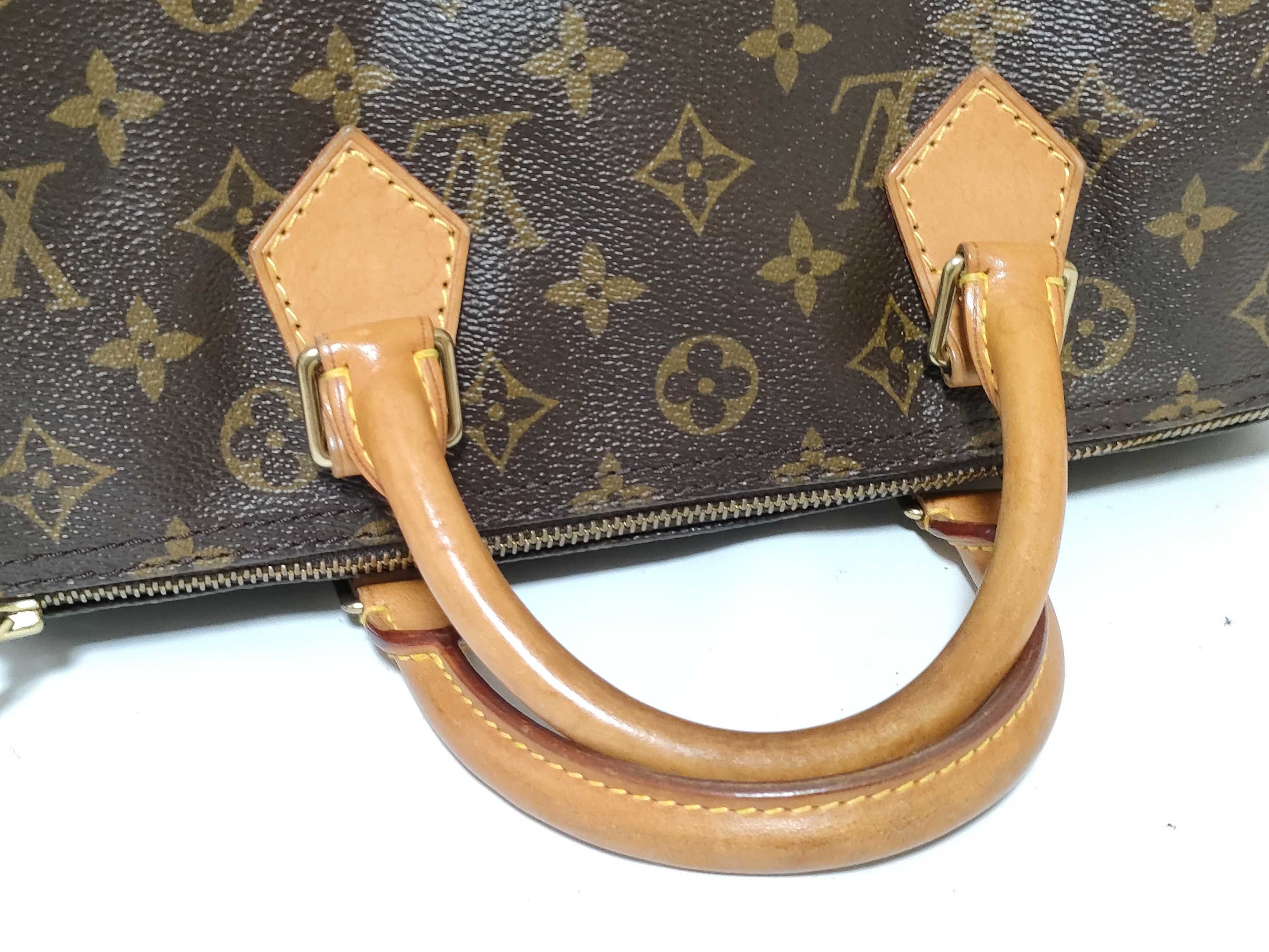 Monogram Louis Vuitton Speedy 30 M41108 Handbag Monogram Handbag — view 3