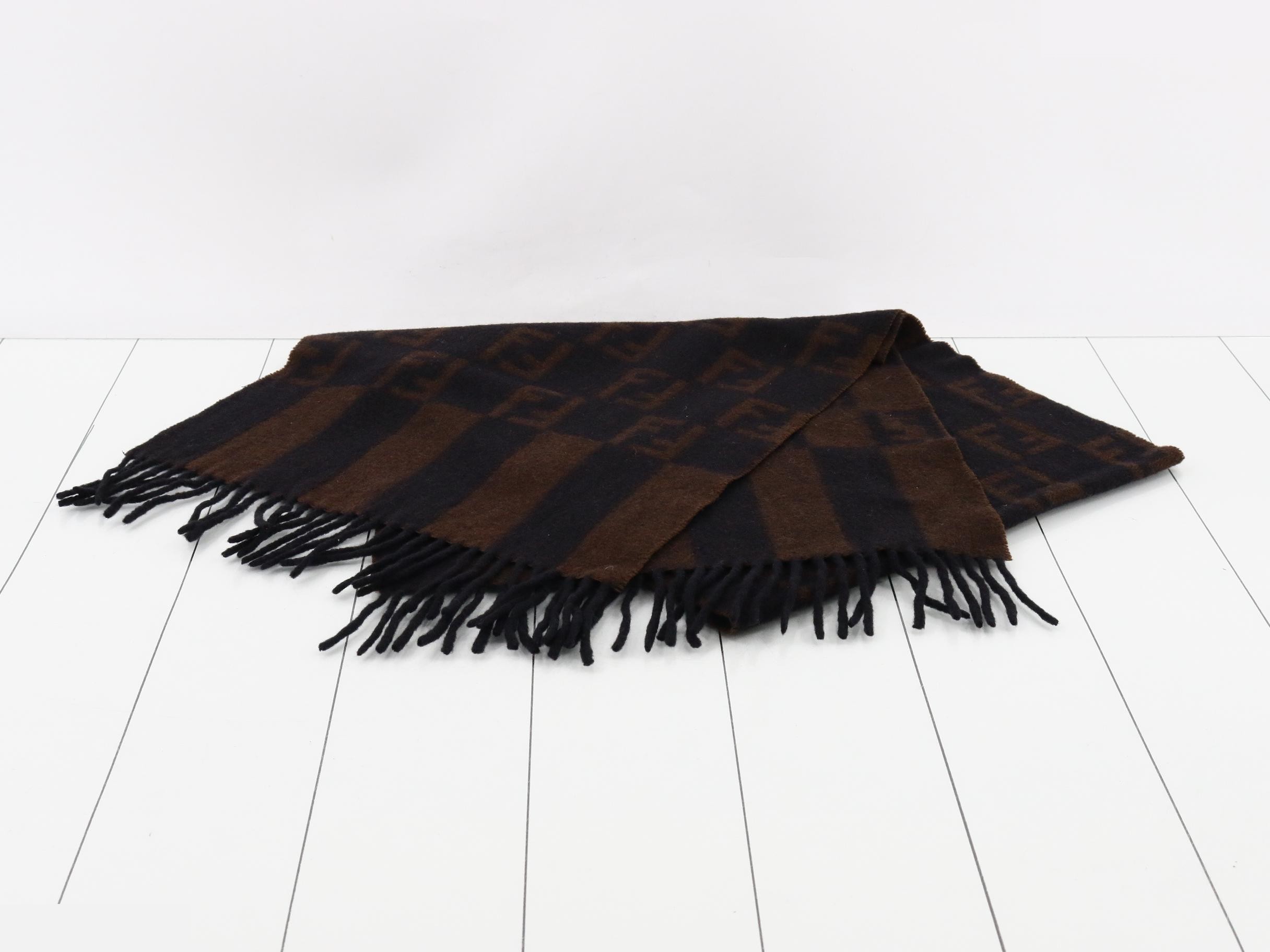 Zucca Scarf, Black — view 2