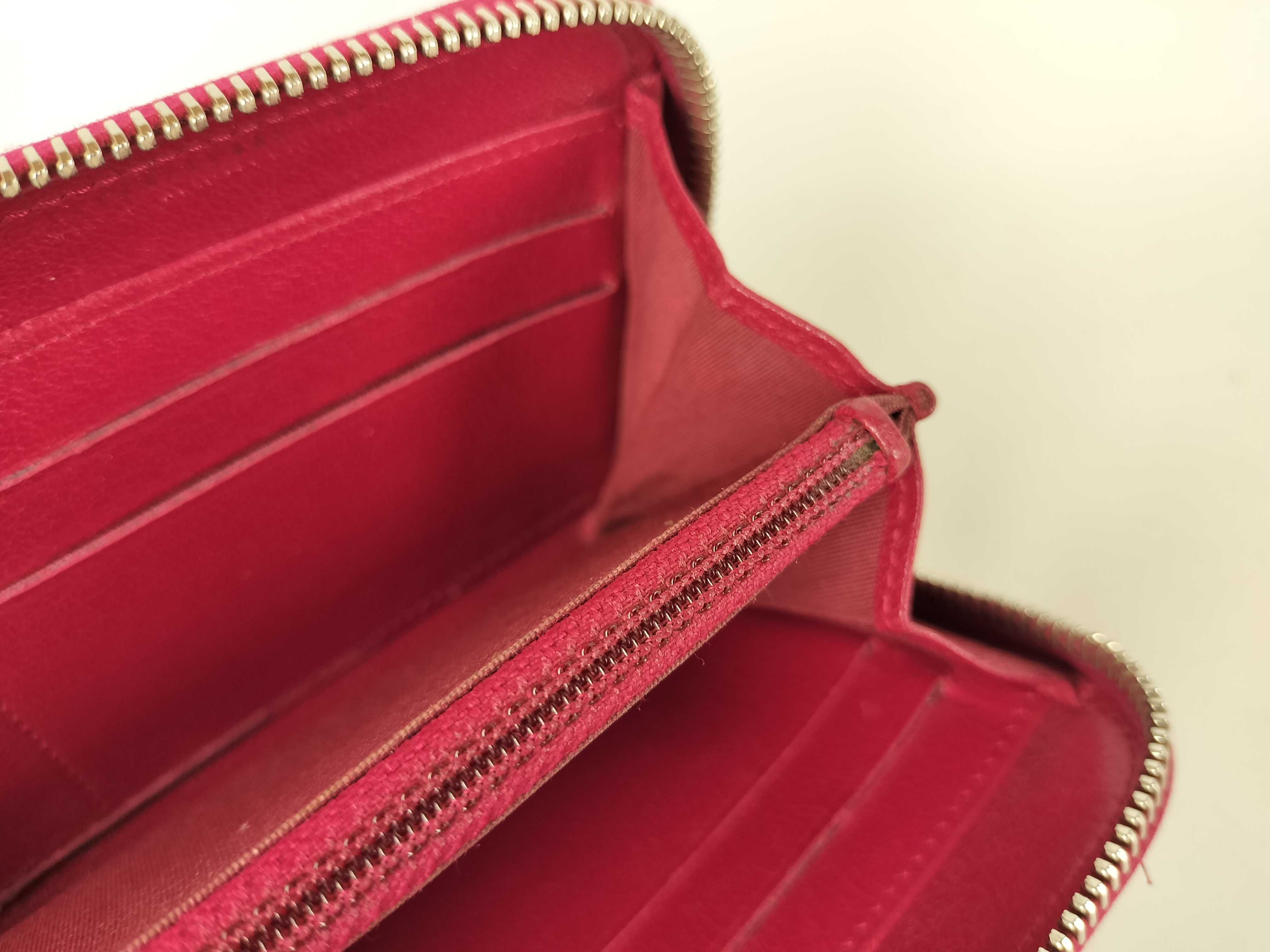 Coco Mark Pink Lambskin Long Wallet — view 10