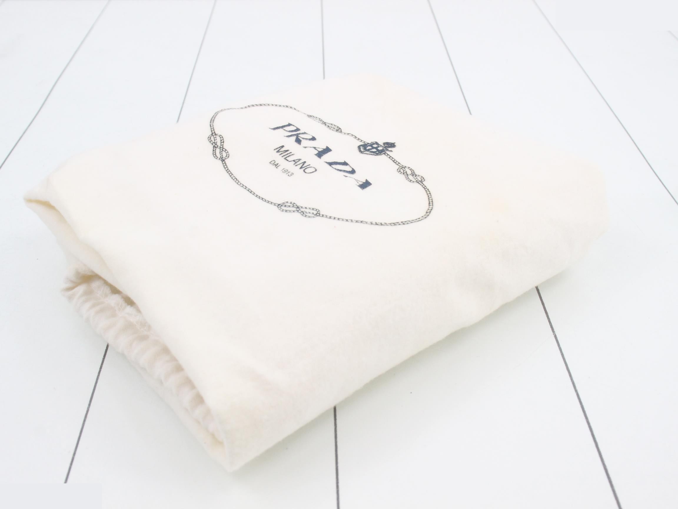 Nylon Leather Triangle Logo Tote Bag — view 7