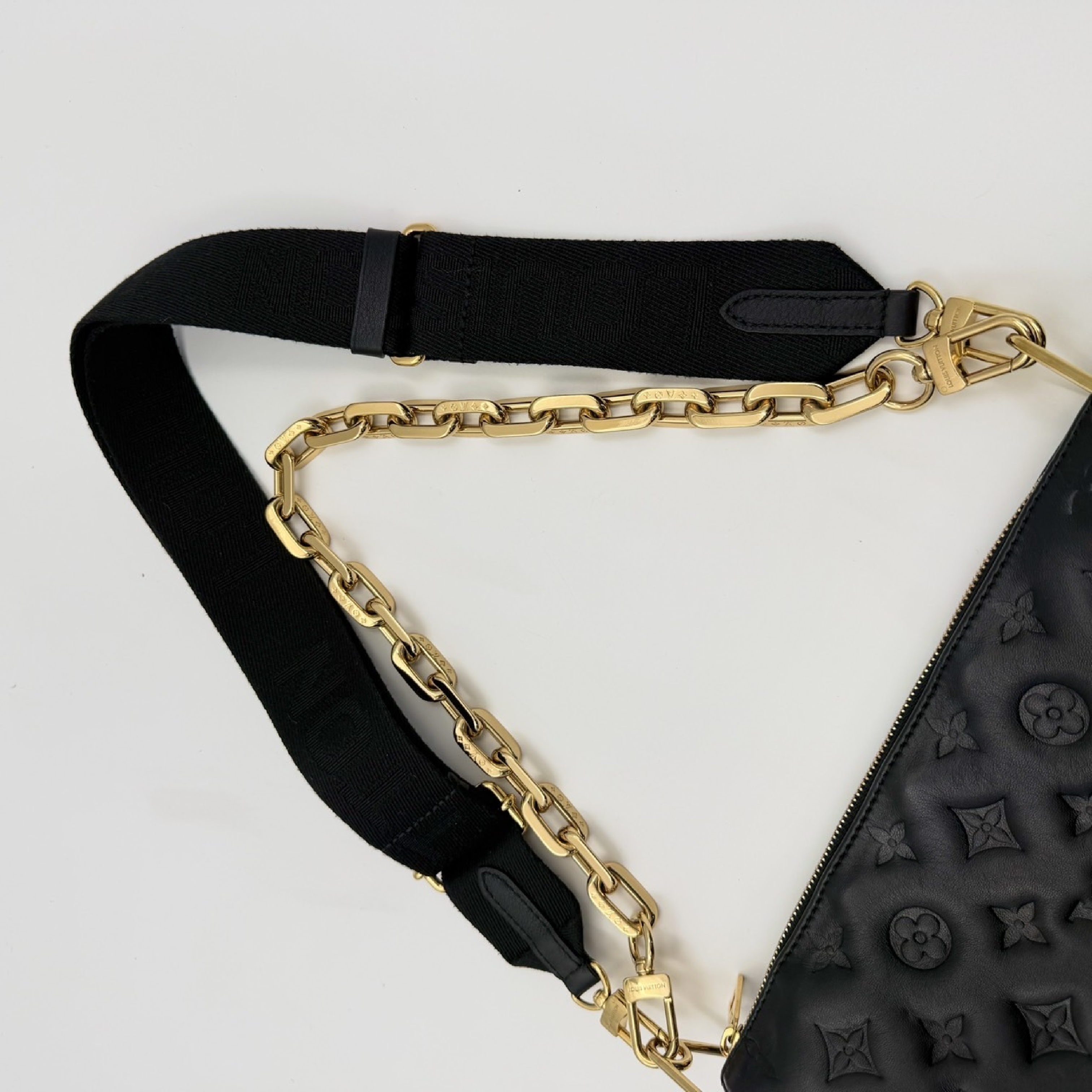 Coussin BB Noir Chain Shoulder Bag — view 5