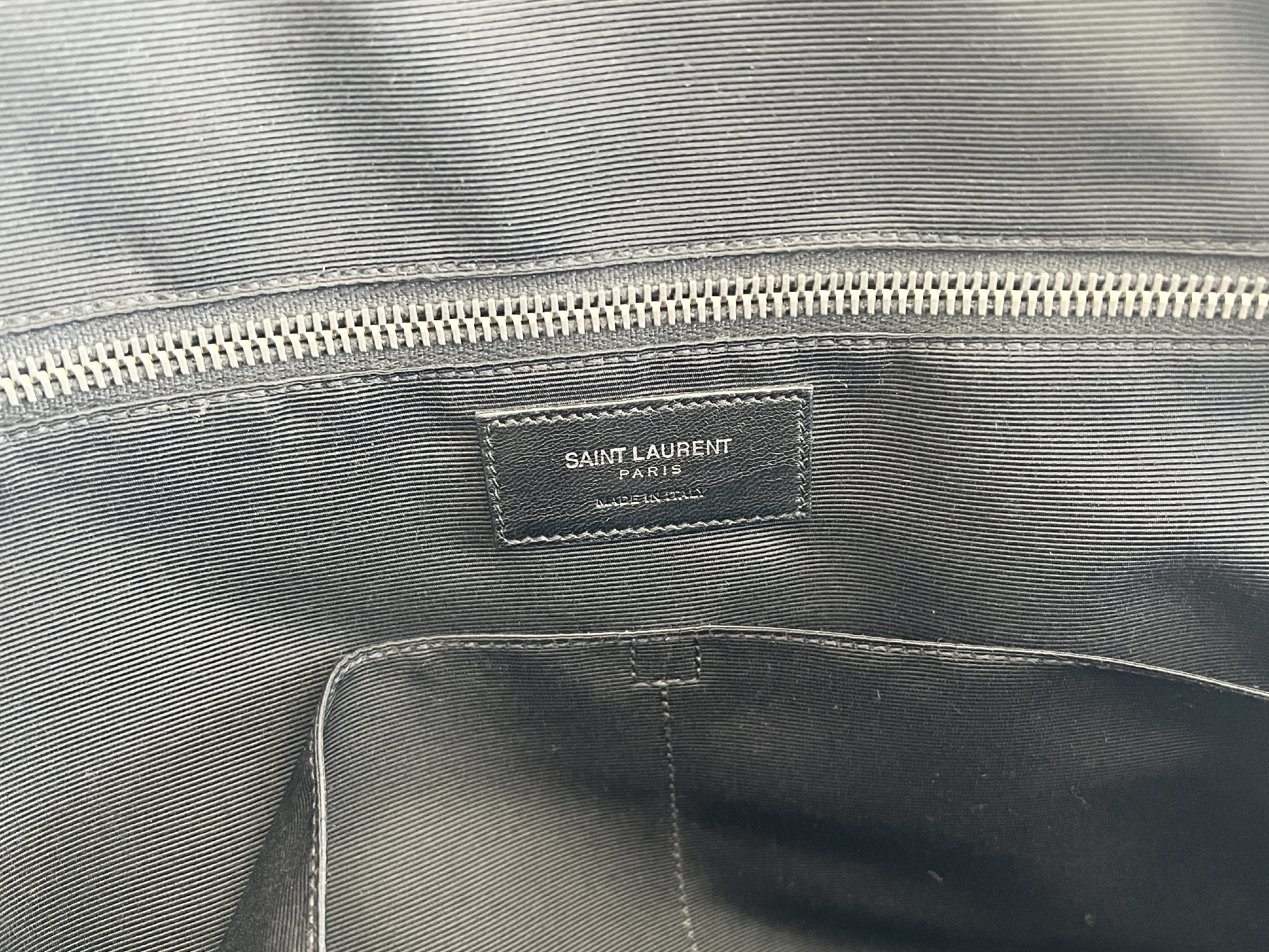 Crocodile Embossed Leather Briefcase Handbag Business Bag — view 6