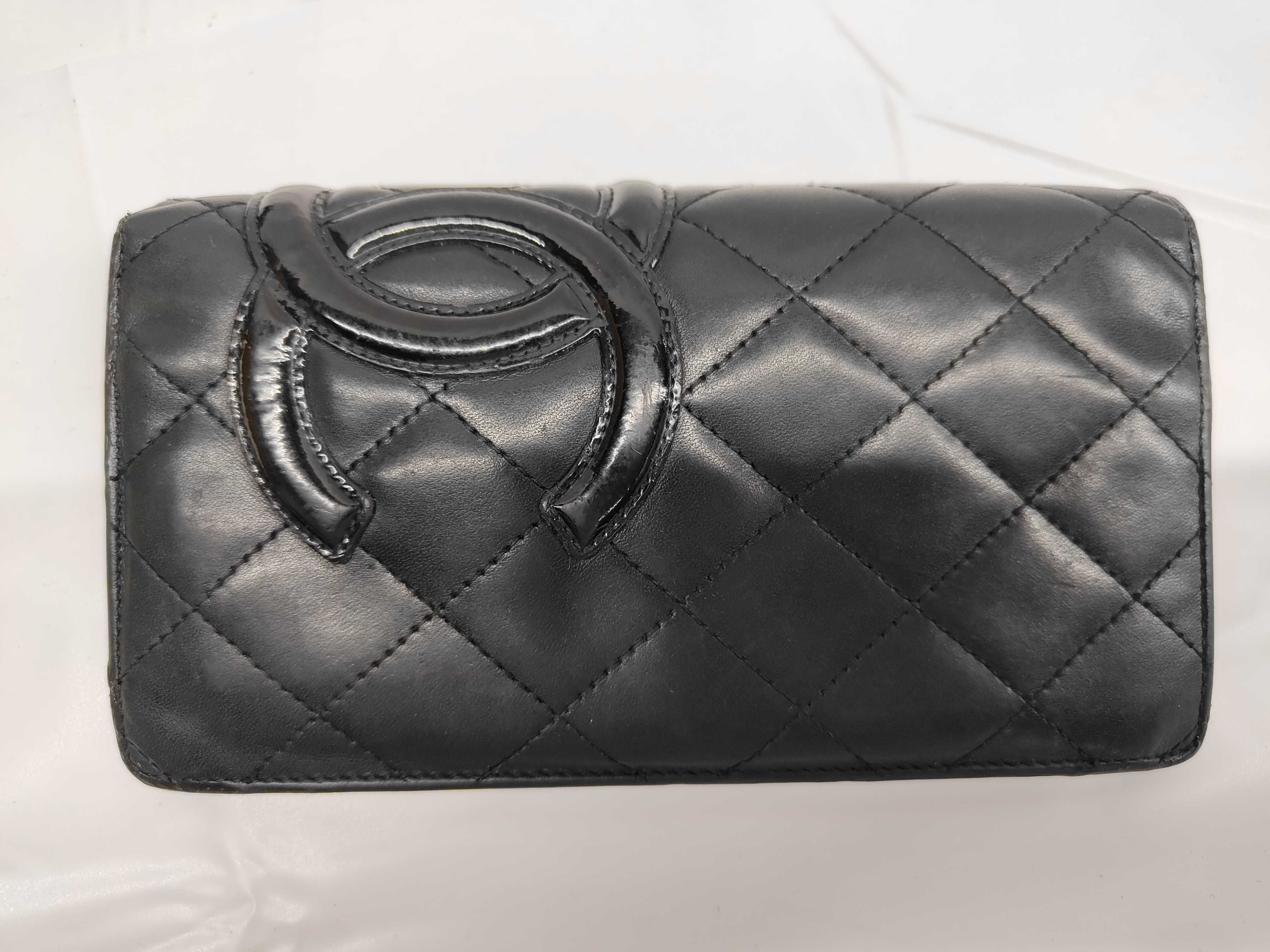 Cambon Long Wallet with Box and Card Case