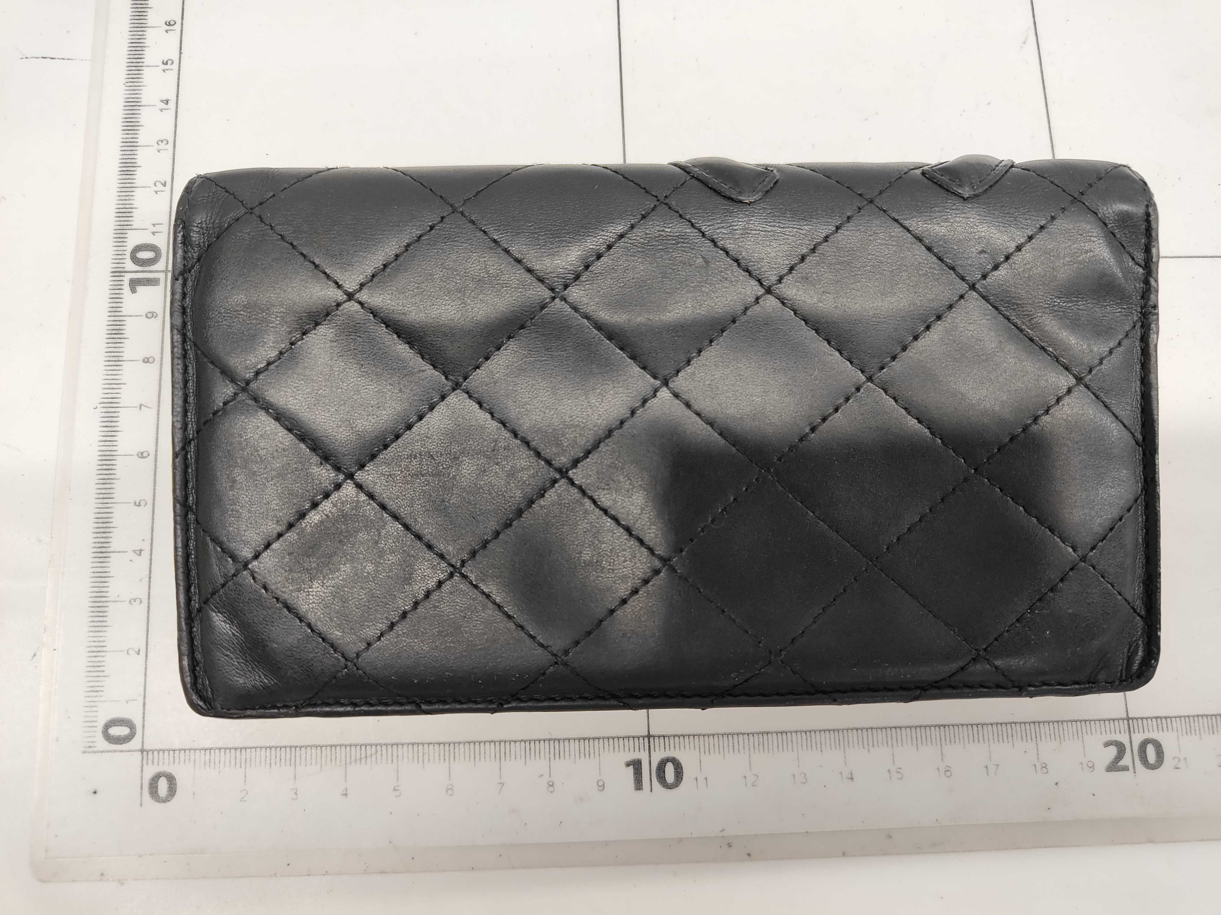 Cambon Long Wallet with Box and Card Case — view 2
