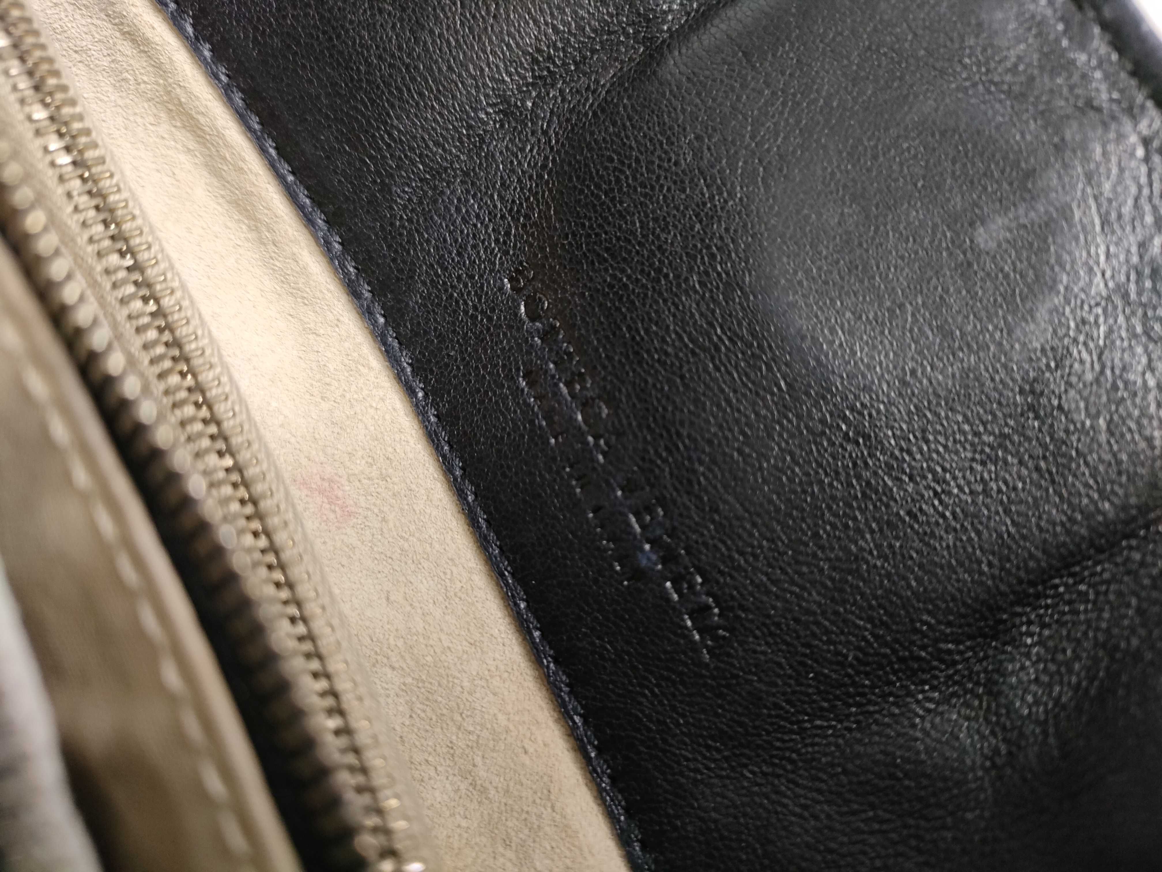 Intrecciato Leather Shoulder Bag, Black, 115655 (Shoulder Bag) — view 13
