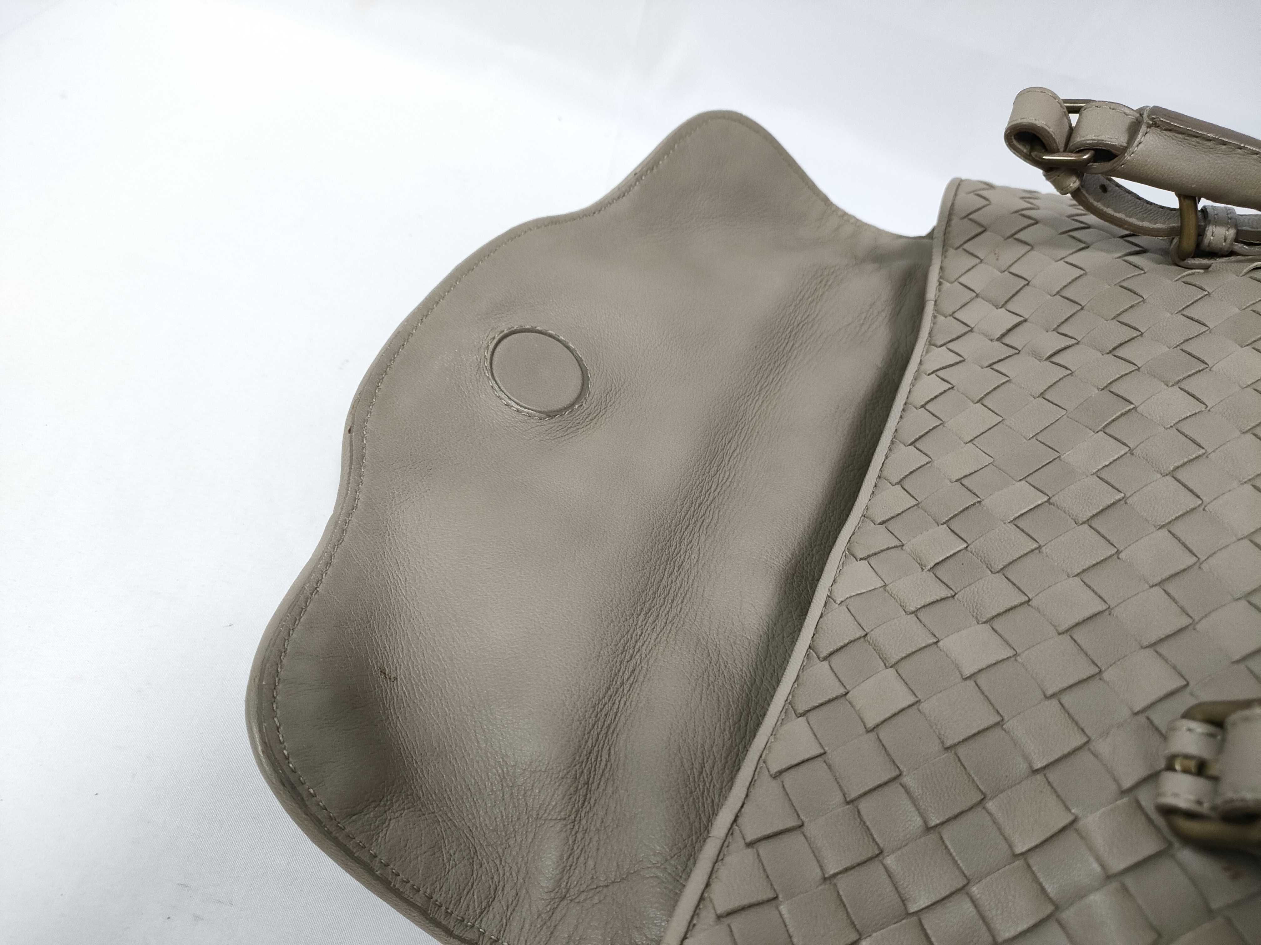 handbag, Intrecciato, beige — view 12