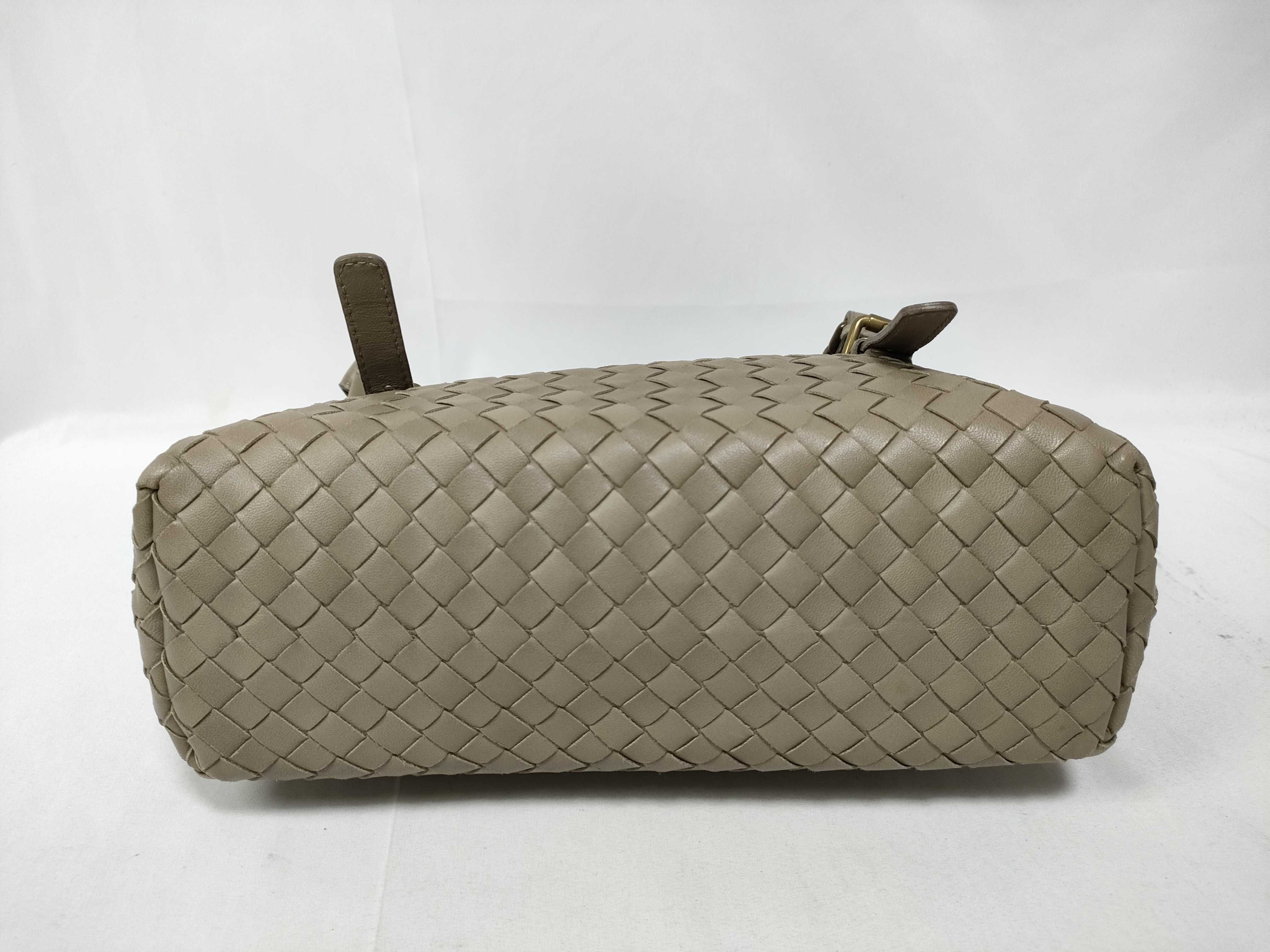 handbag, Intrecciato, beige — view 3