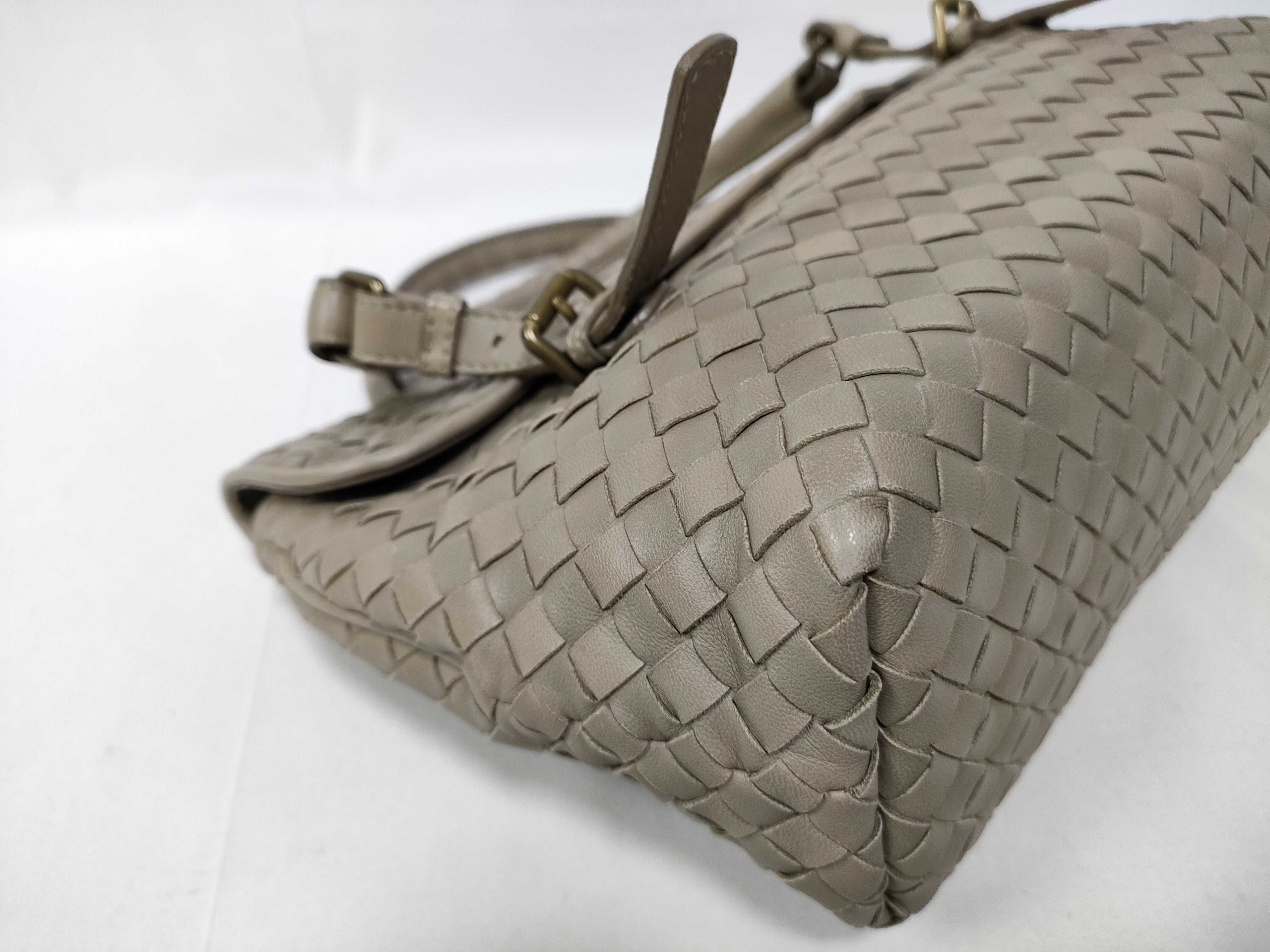 handbag, Intrecciato, beige — view 5
