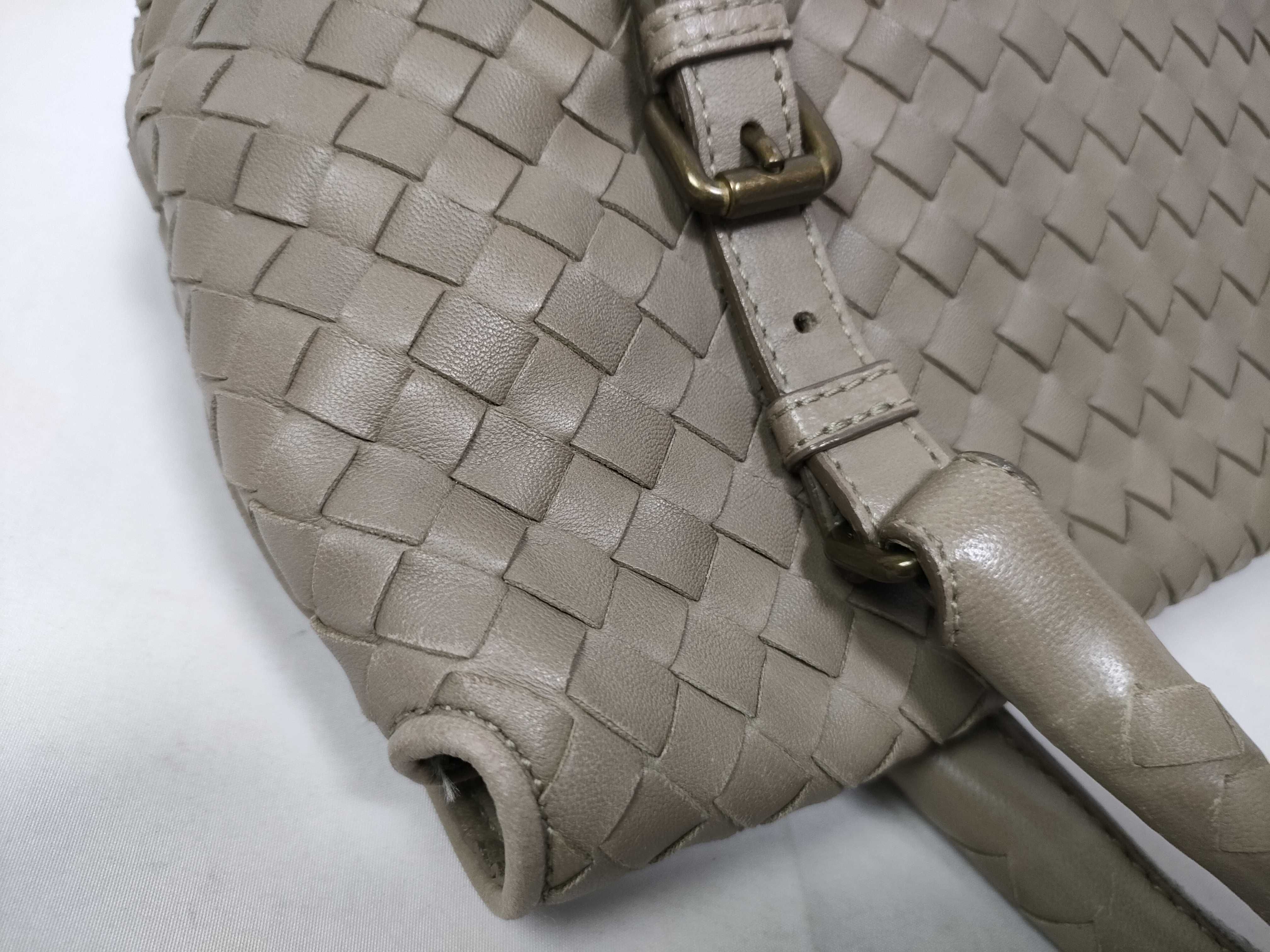 handbag, Intrecciato, beige — view 8