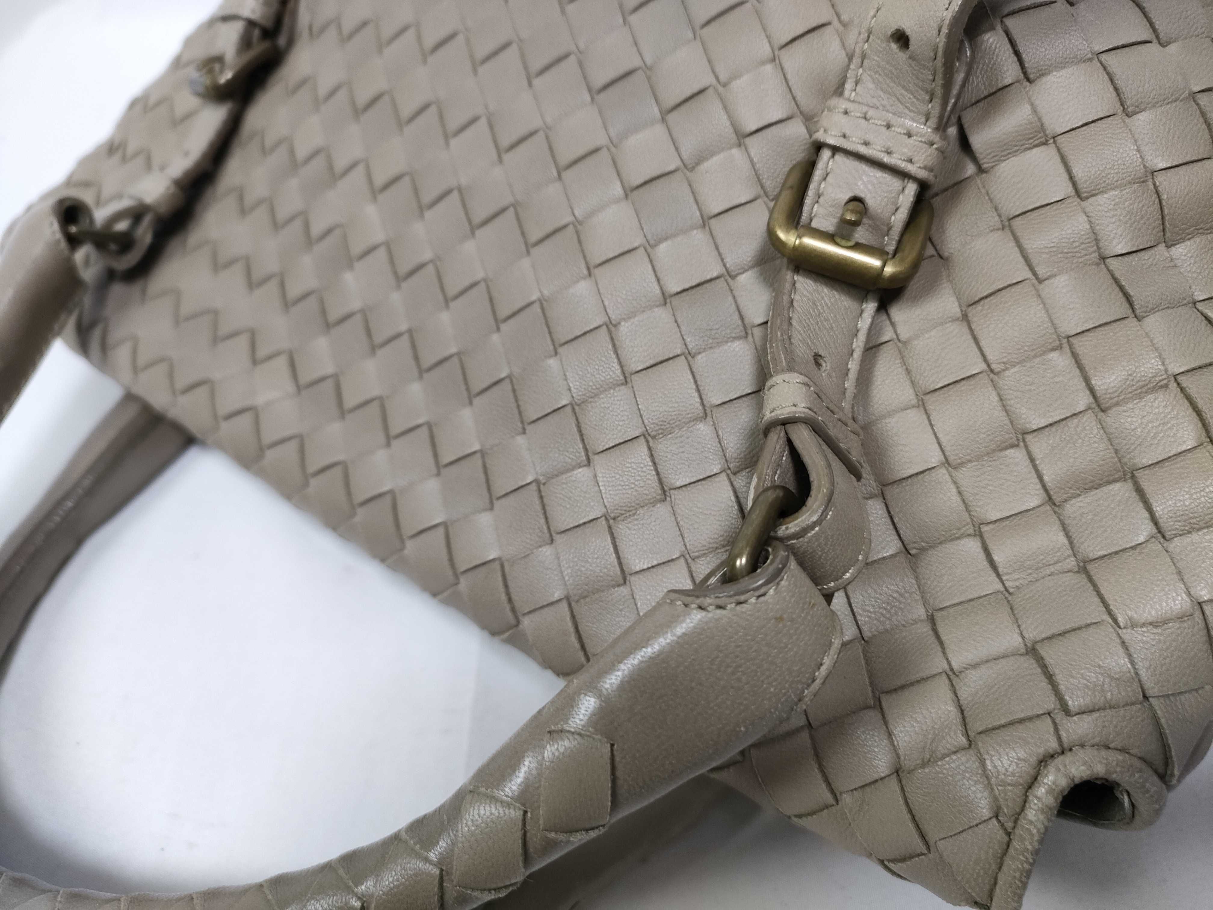 handbag, Intrecciato, beige — view 9