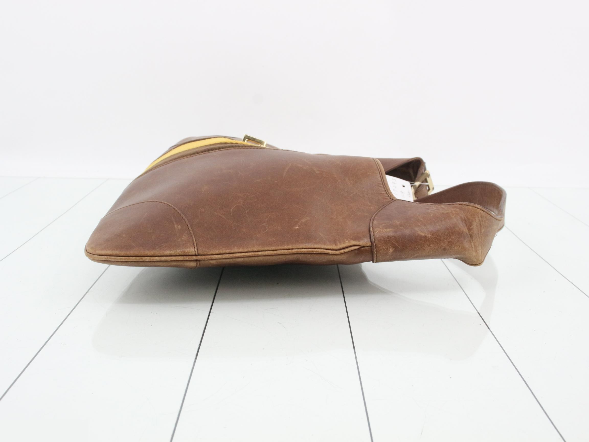 Jackie (bag) - Handbag, Sherry, Yellow, Brown — view 3