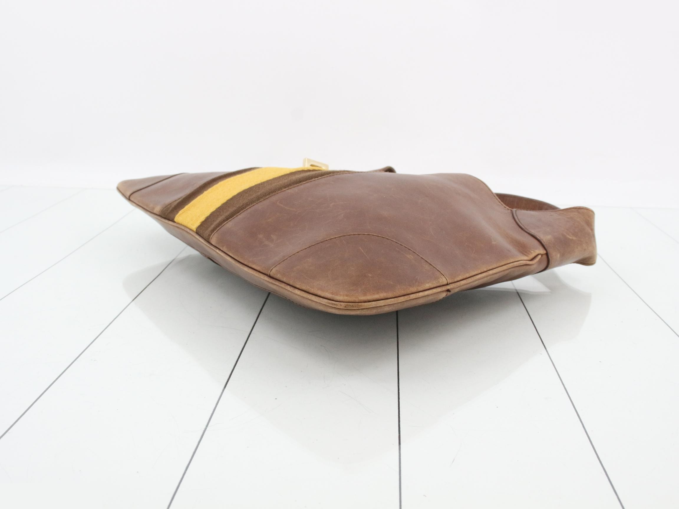 Jackie (bag) - Handbag, Sherry, Yellow, Brown — view 6