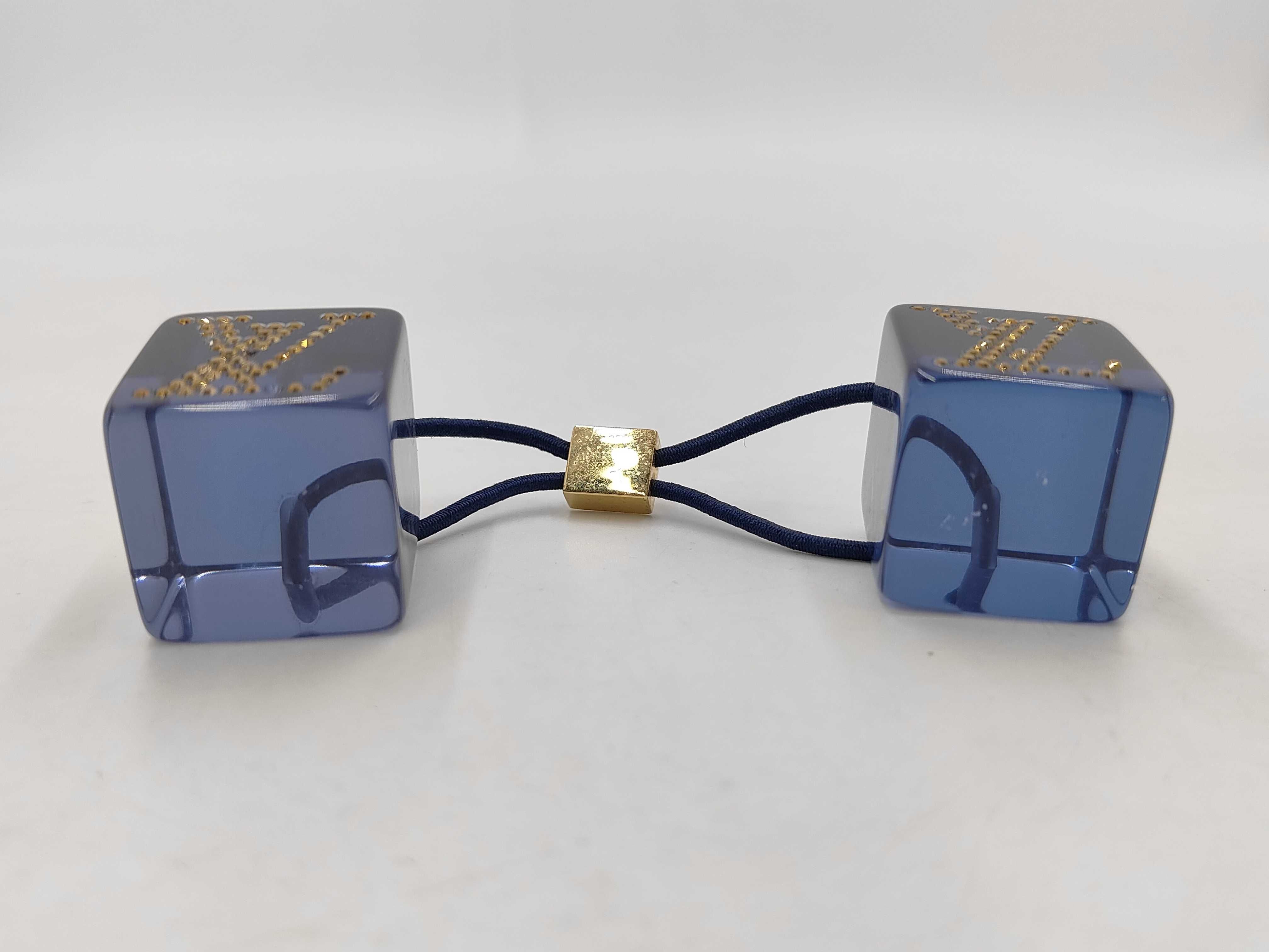 Cube Hair Tie Blue/Red Set Hair Accessory — view 3