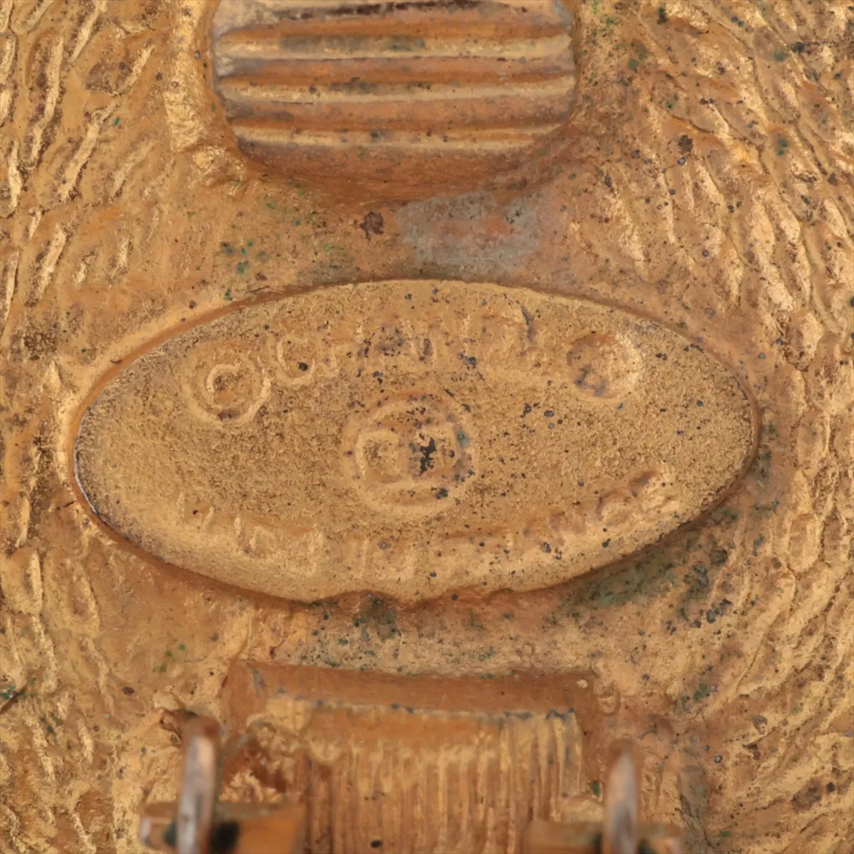 Angel Earrings (Pair), GP Gold. Shows signs of wear including — view 5