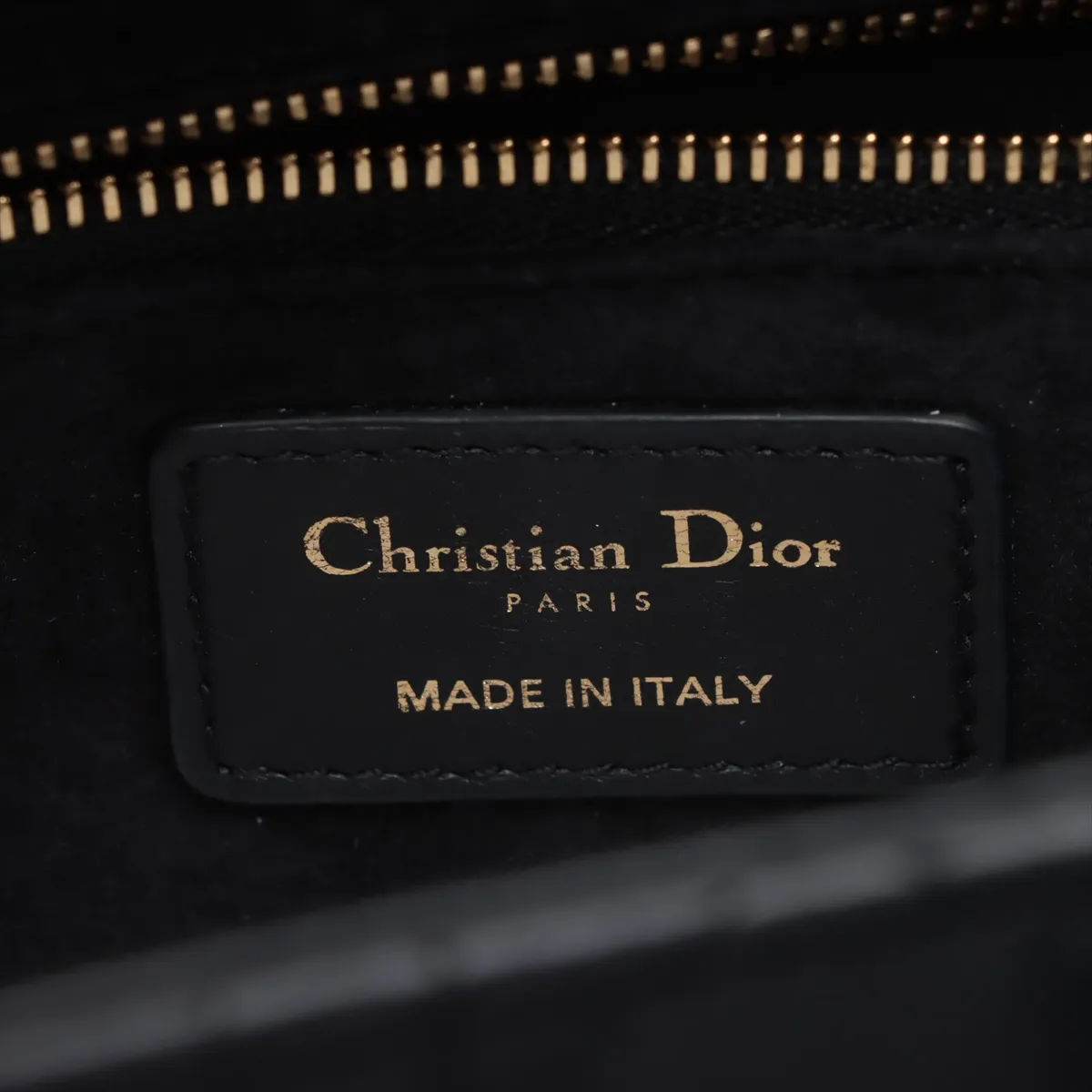 Cannage Lady Dior Leather 2WAY Handbag Black with Mitza — view 11
