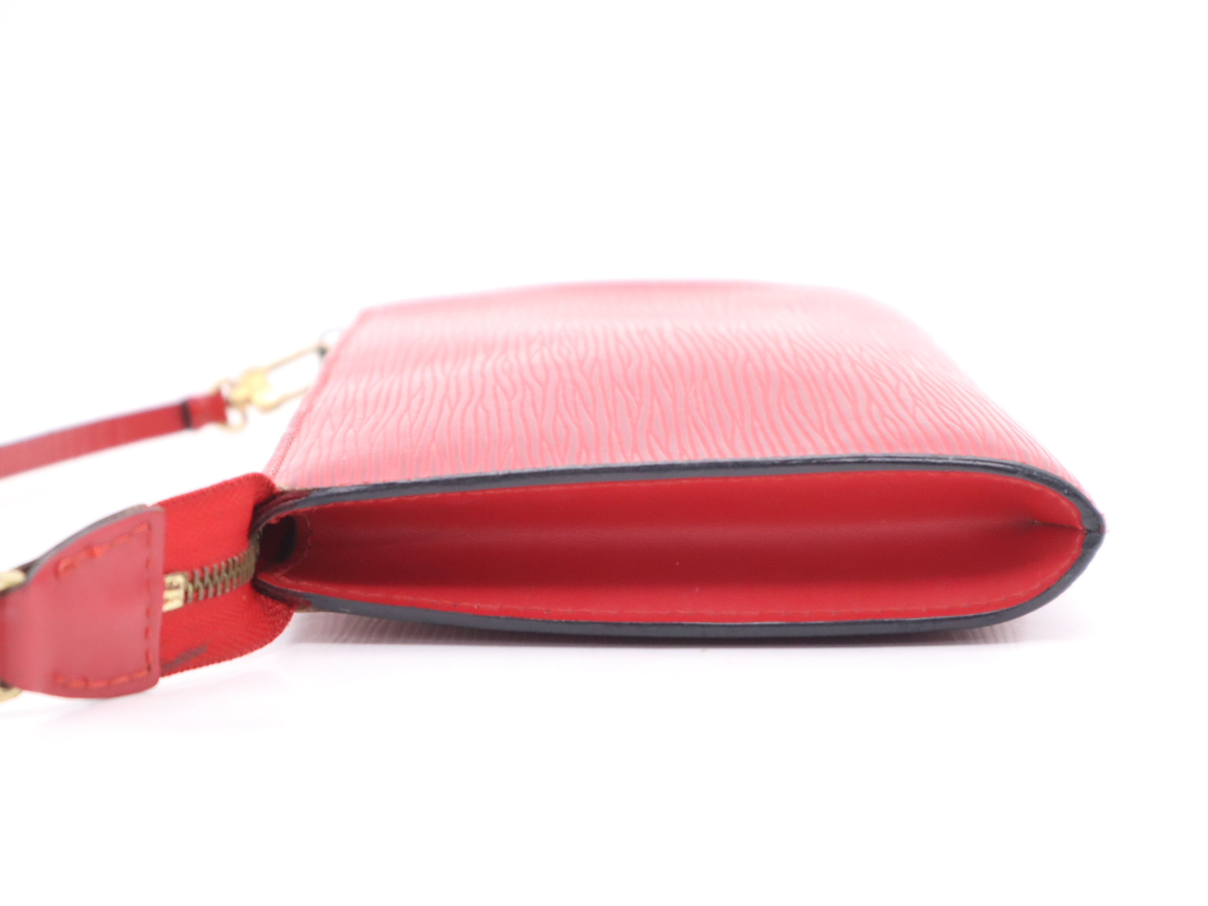 M52947 Epi Pochette Accessoires Castilian Red Pouch — view 3