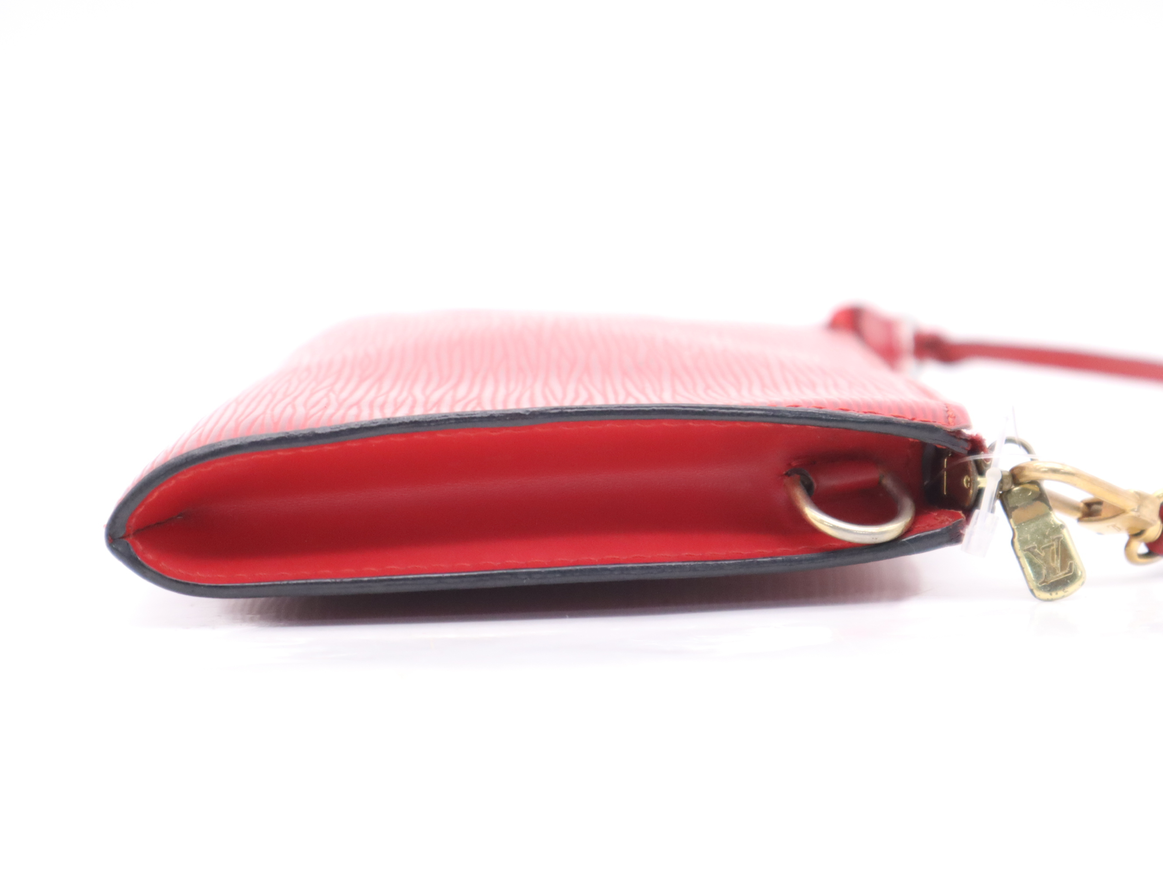 M52947 Epi Pochette Accessoires Castilian Red Pouch — view 5