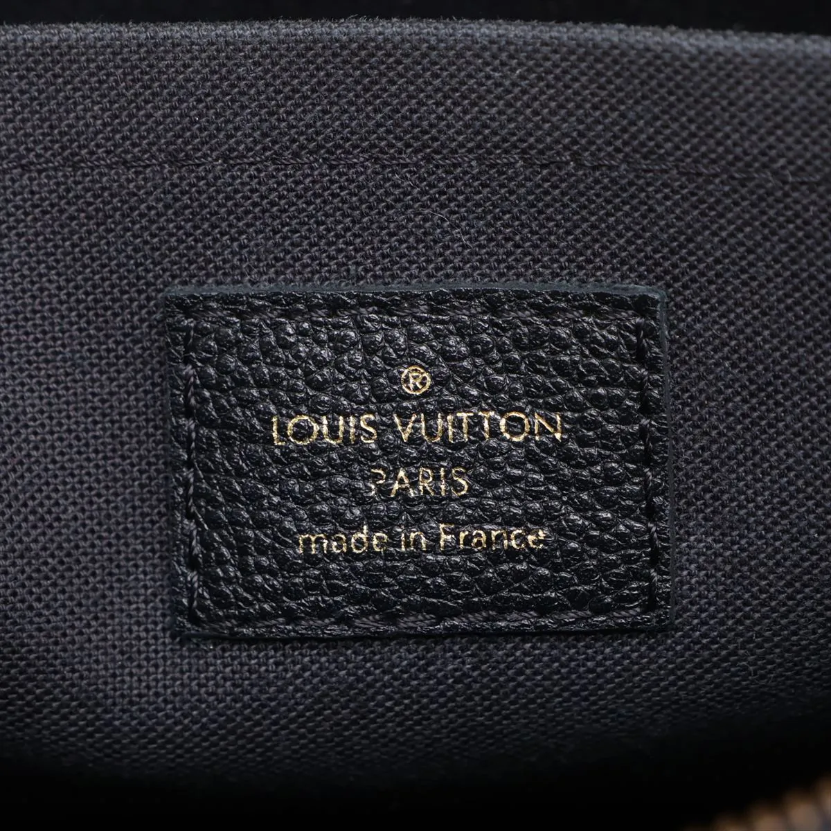 Monogram Empreinte Daily Pouch M62937 Black (RFID detected) — view 7