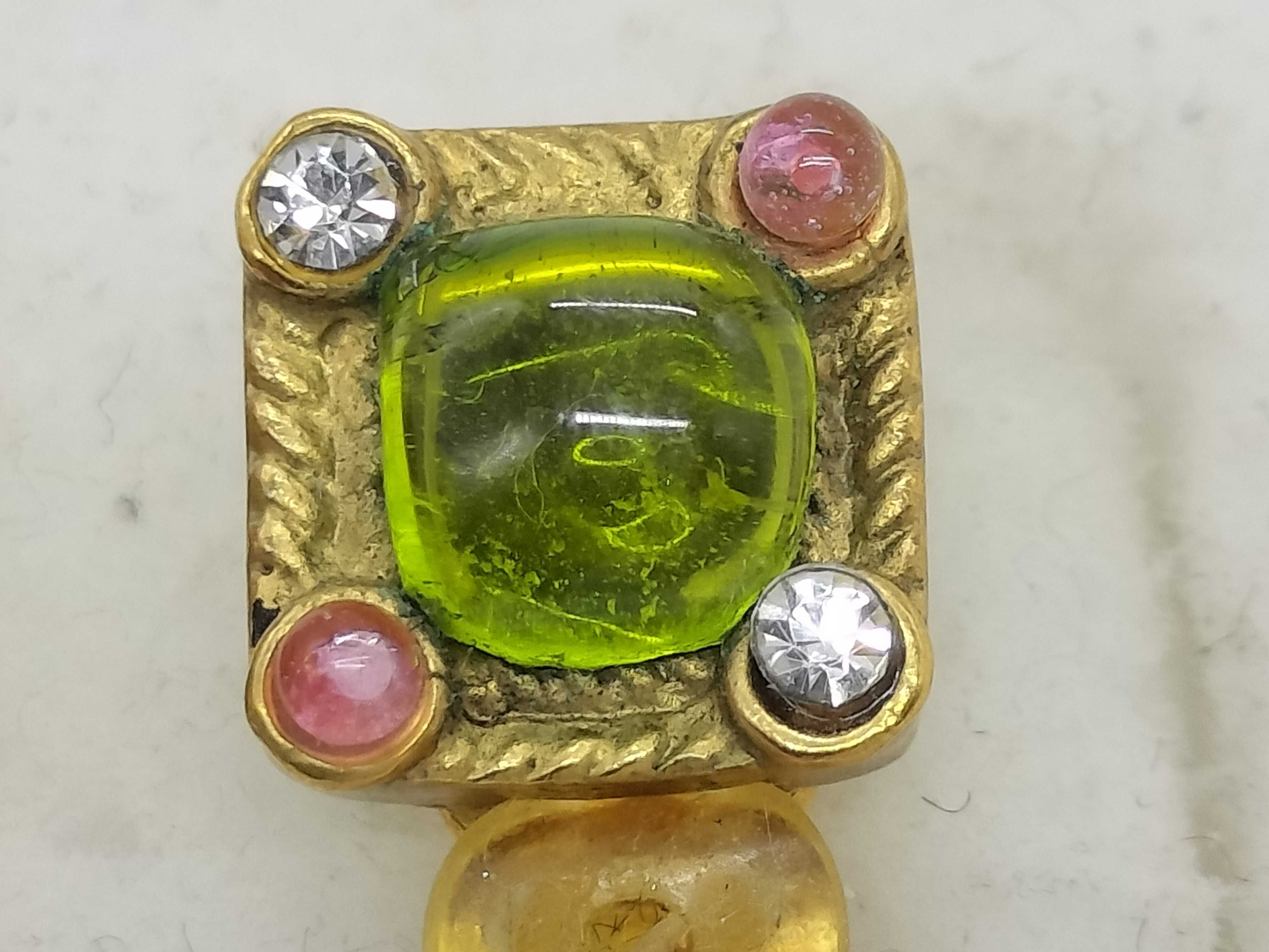 97A Stone Bijou Earrings — view 2
