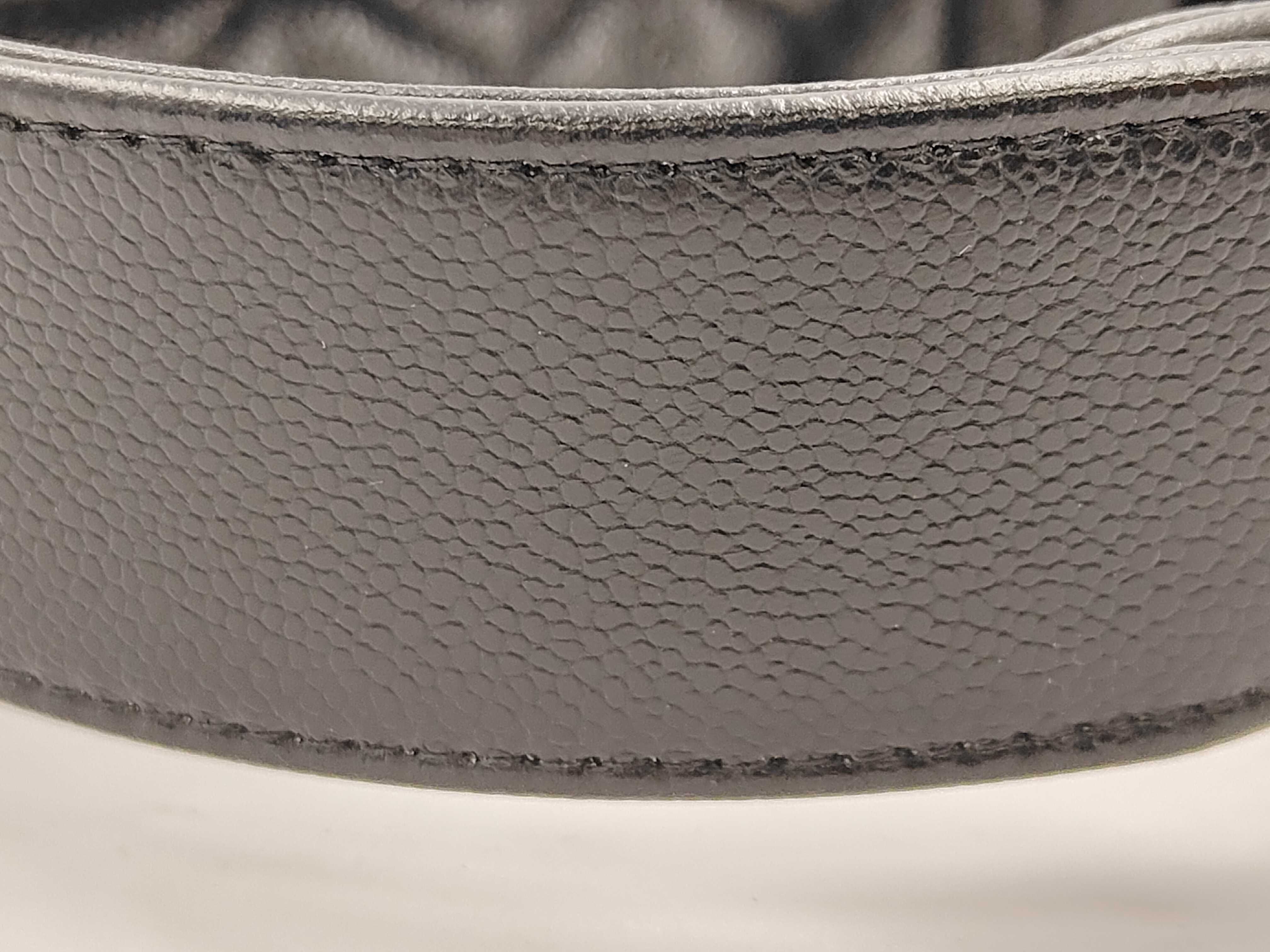 Matelassé handbag, caviar leather, black bag — view 4