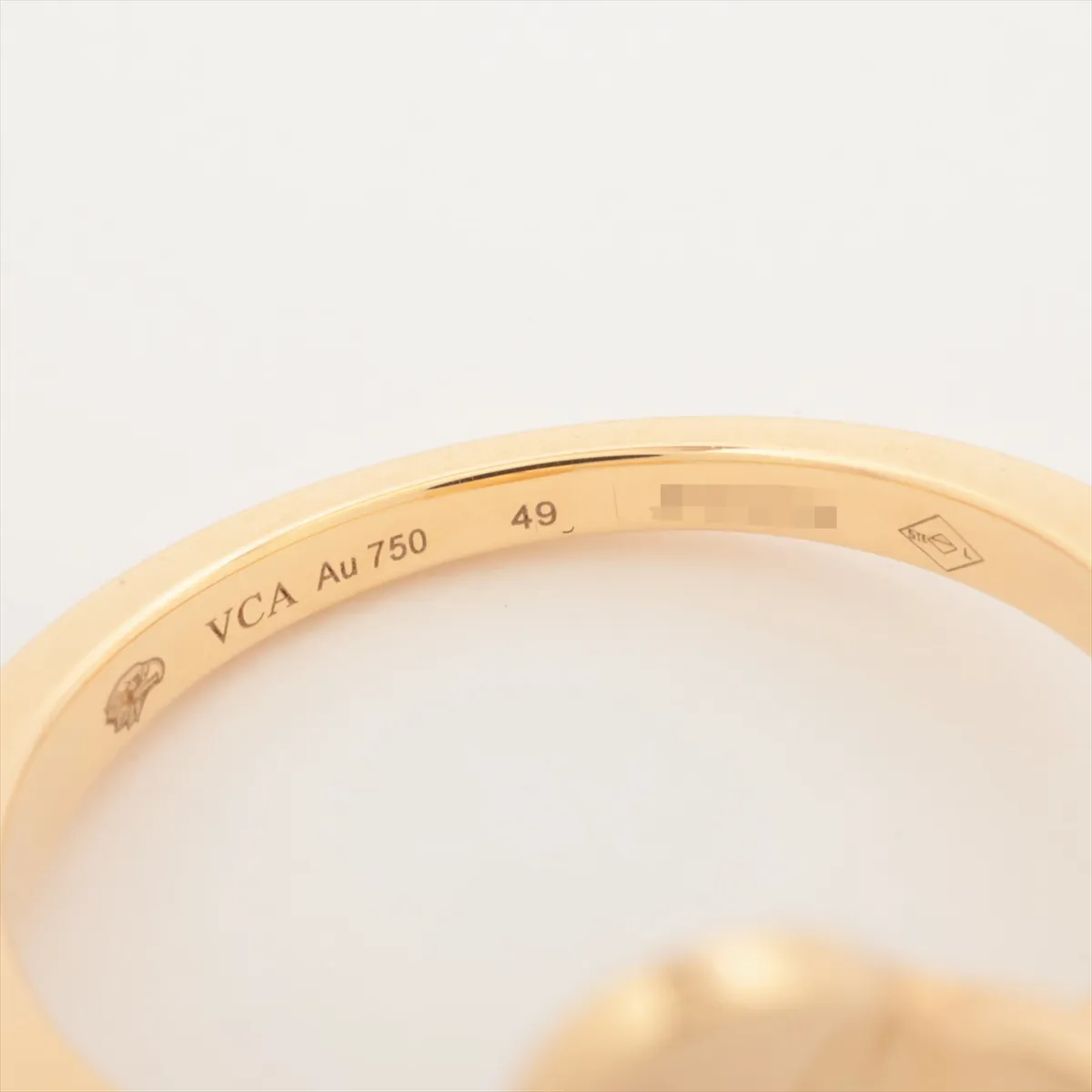 Frivole Small Diamond Ring 750(YG) 4.1g 49 JP413178 VCARP2DS49 — view 3