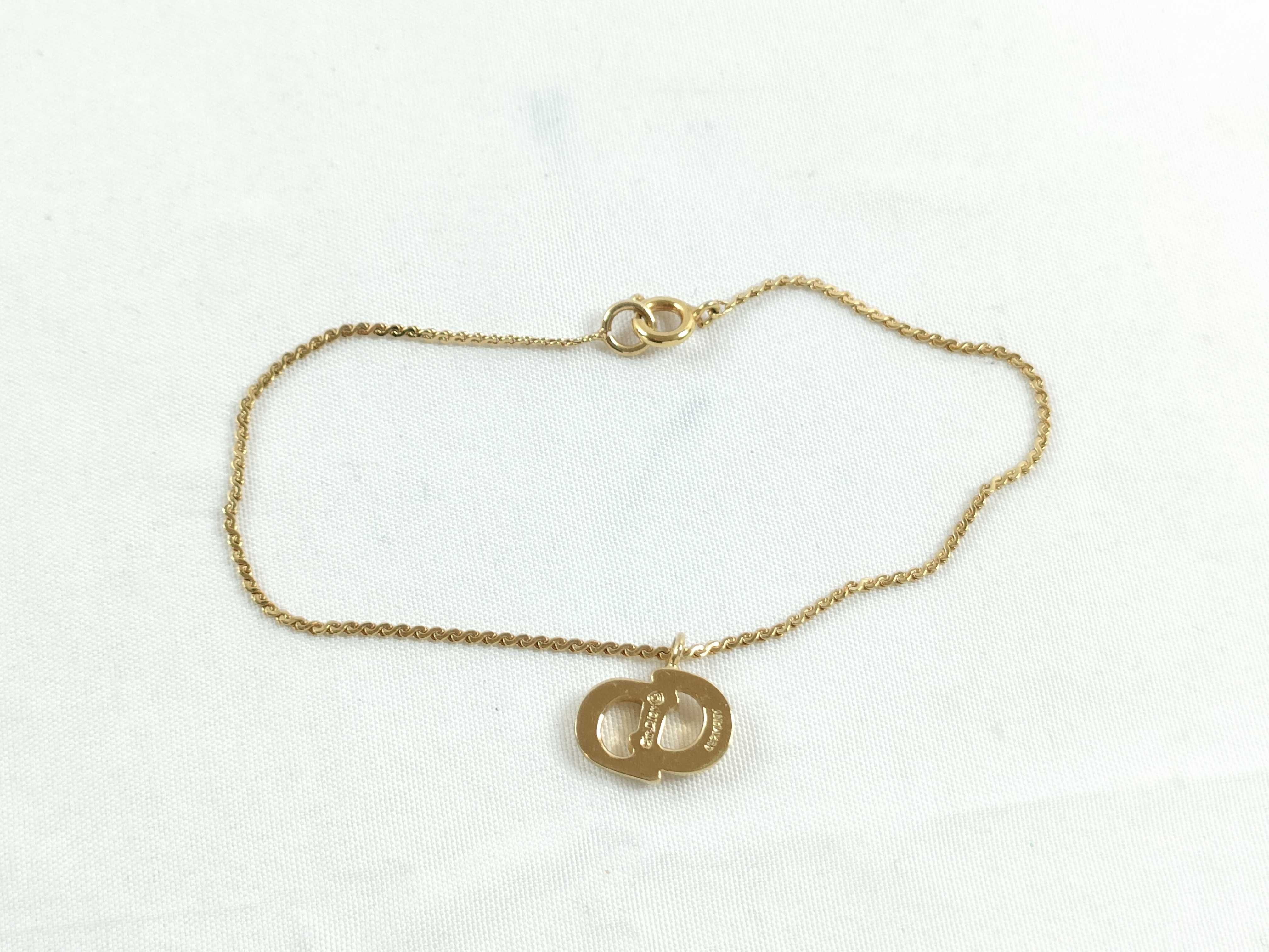 necklace, gold bracelet, bangle — view 2