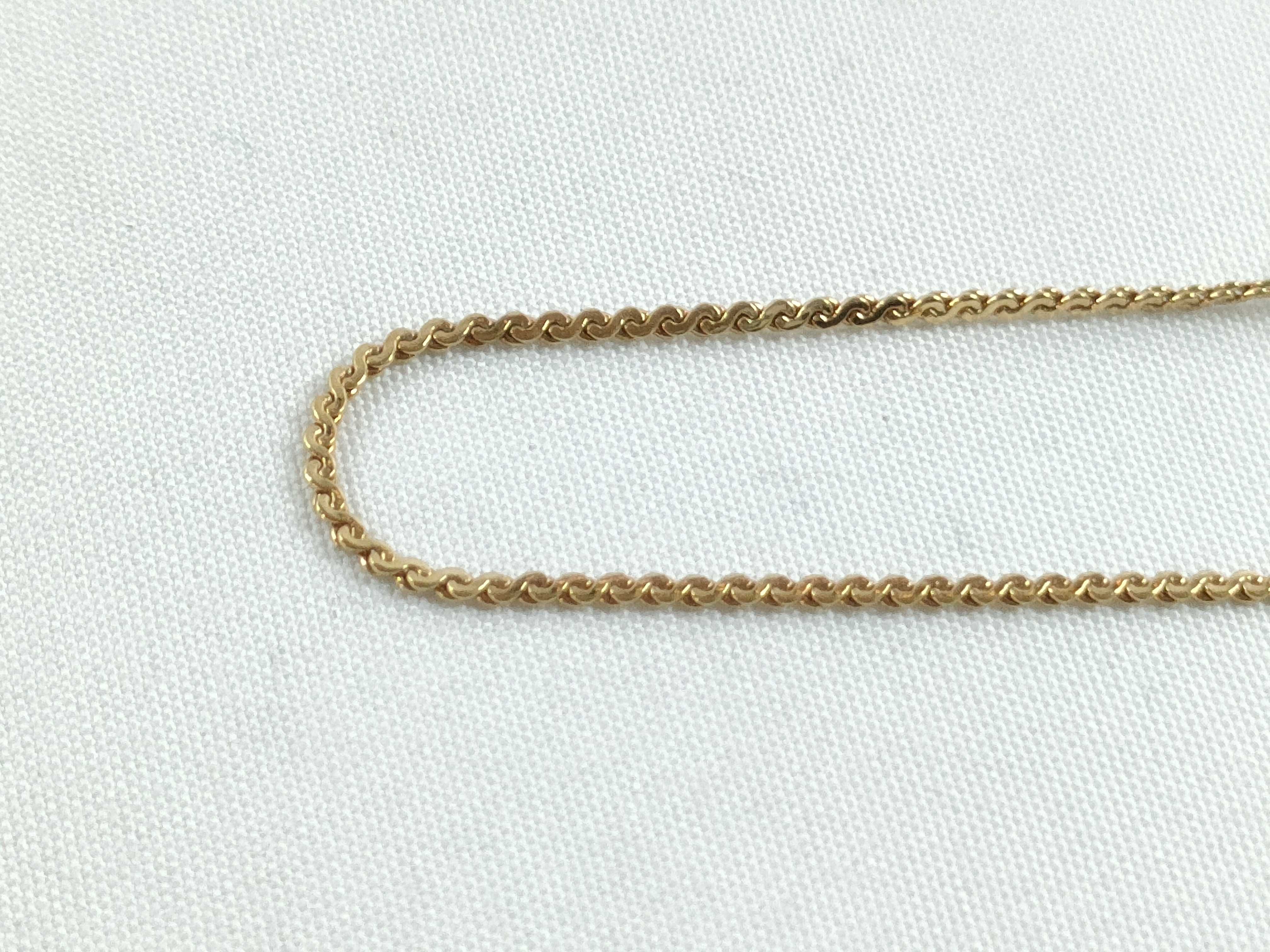 necklace, gold bracelet, bangle — view 5