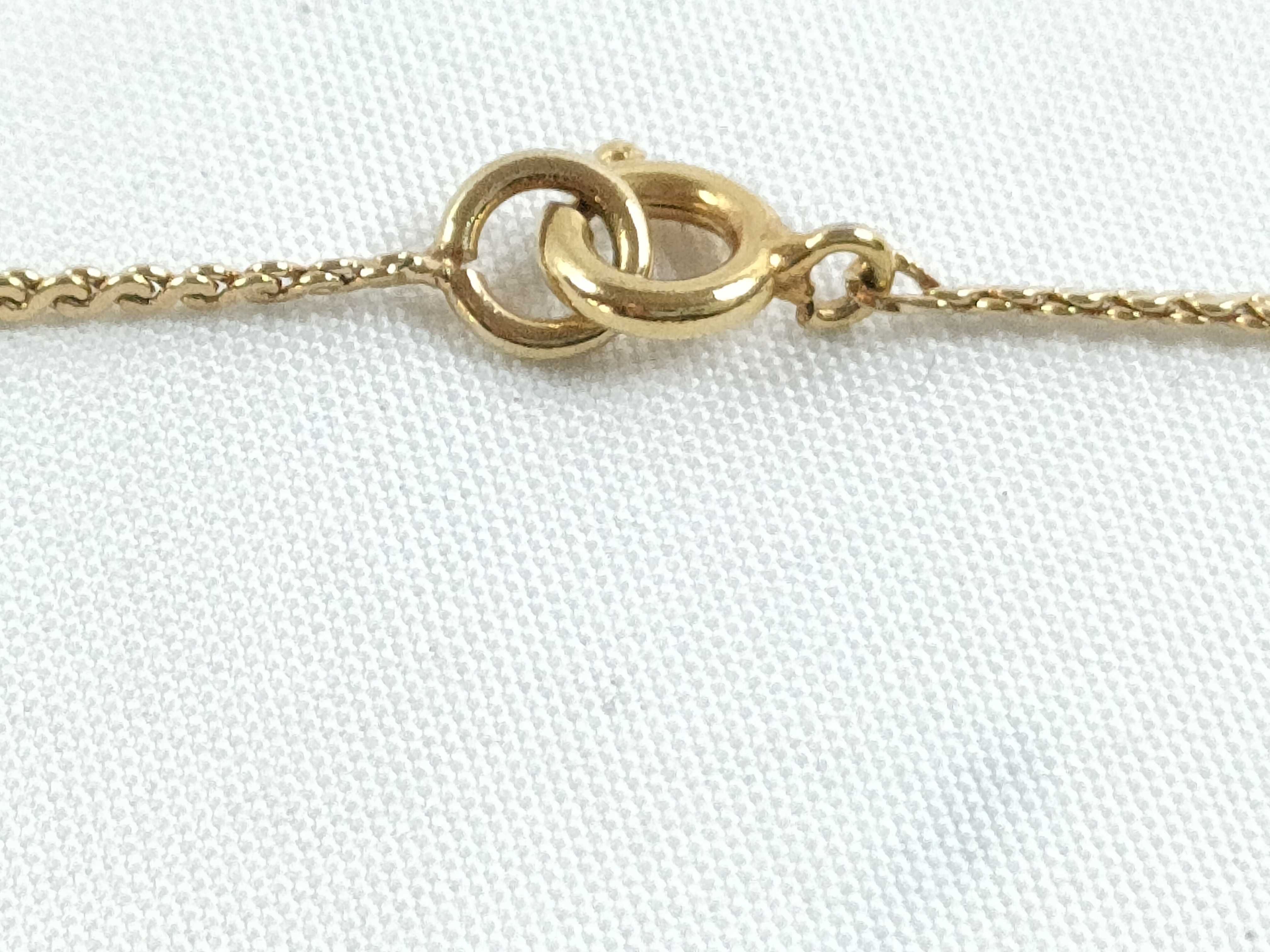 necklace, gold bracelet, bangle — view 6