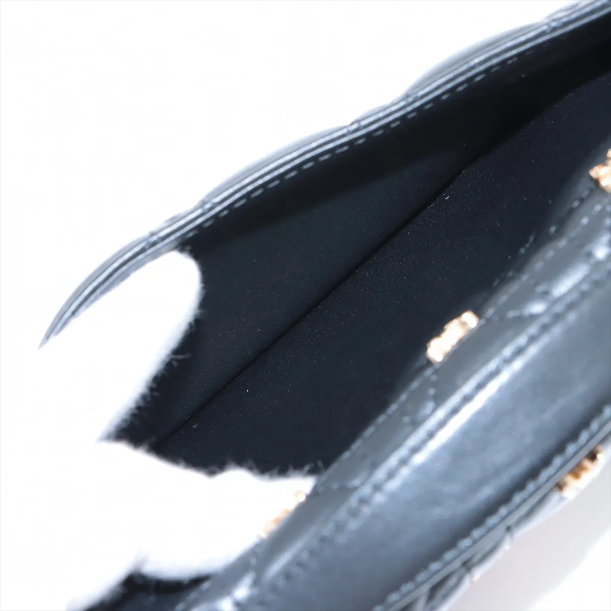 Cannage Miss Dior Leather 2WAY Shoulder Bag Black — view 10
