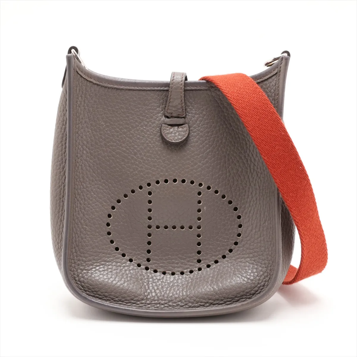 Evelyne 16 TPM Taurillon Clemence Etoupe Silver Hardware X: 2016