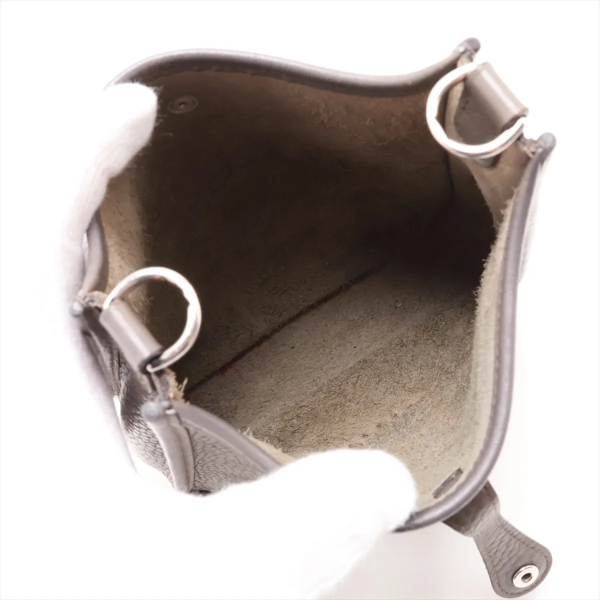 Evelyne 16 TPM Taurillon Clemence Etoupe Silver Hardware X: 2016 — view 6