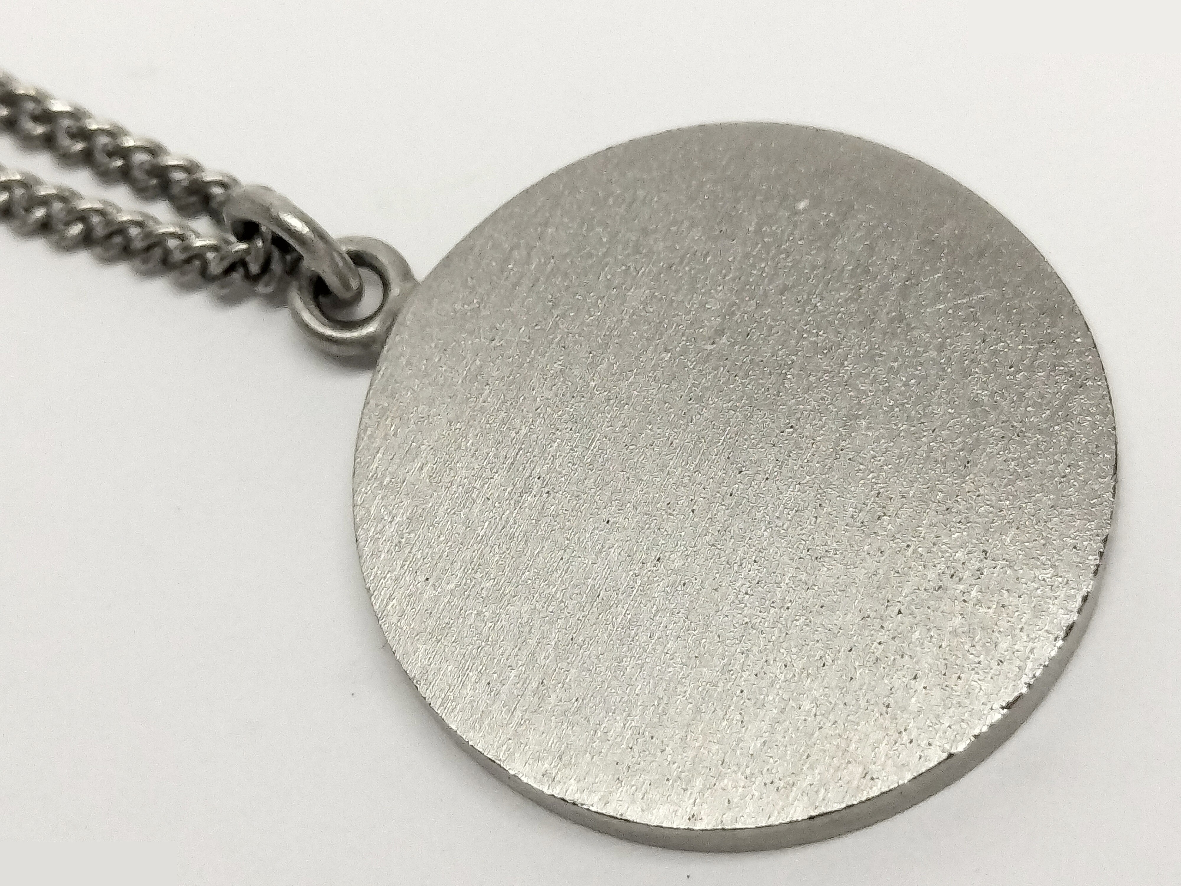 Coco Camellia Silver Necklace, Chain approx. 60cm — view 7