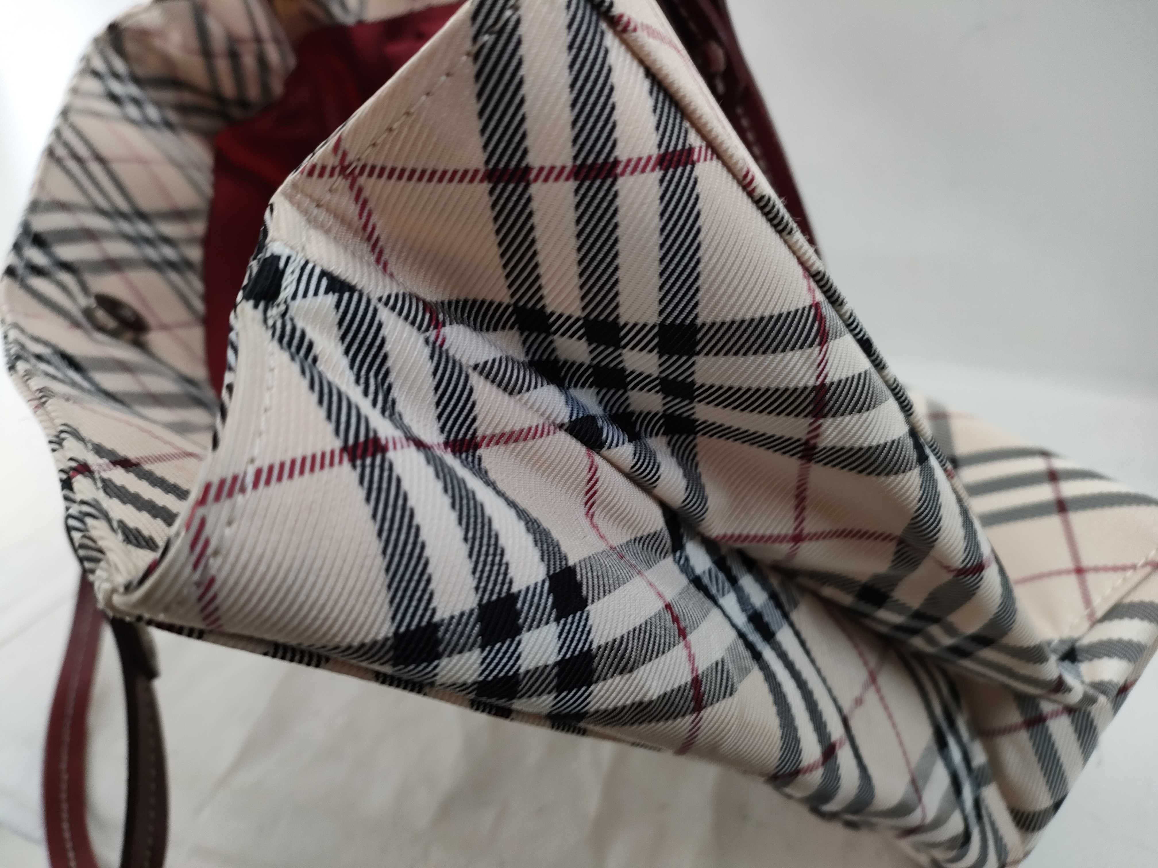 Blue Label Check Tote Bag — view 10