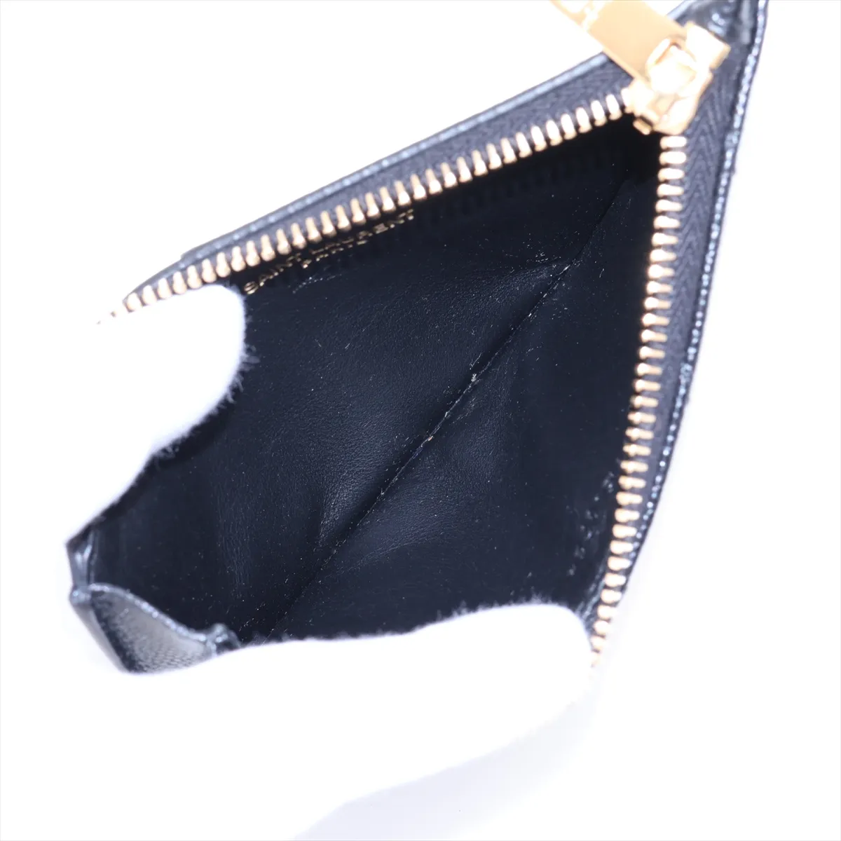 V-stitch MRT607915 Leather Fragment Case, Black — view 3