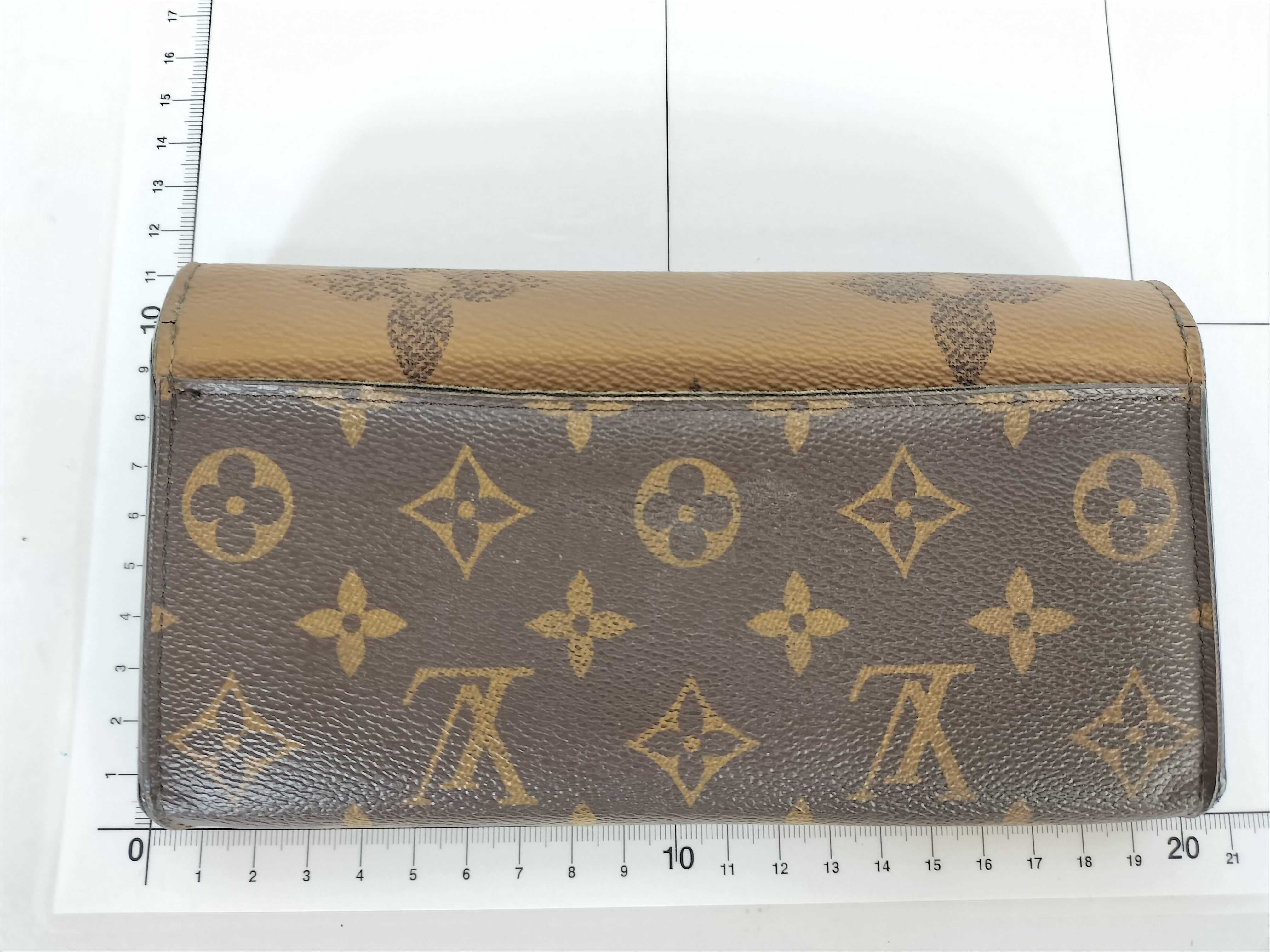 Portefeuille Sarah Monogram Giant Reverse M80726 Wallet (IC sensor detected) — view 2