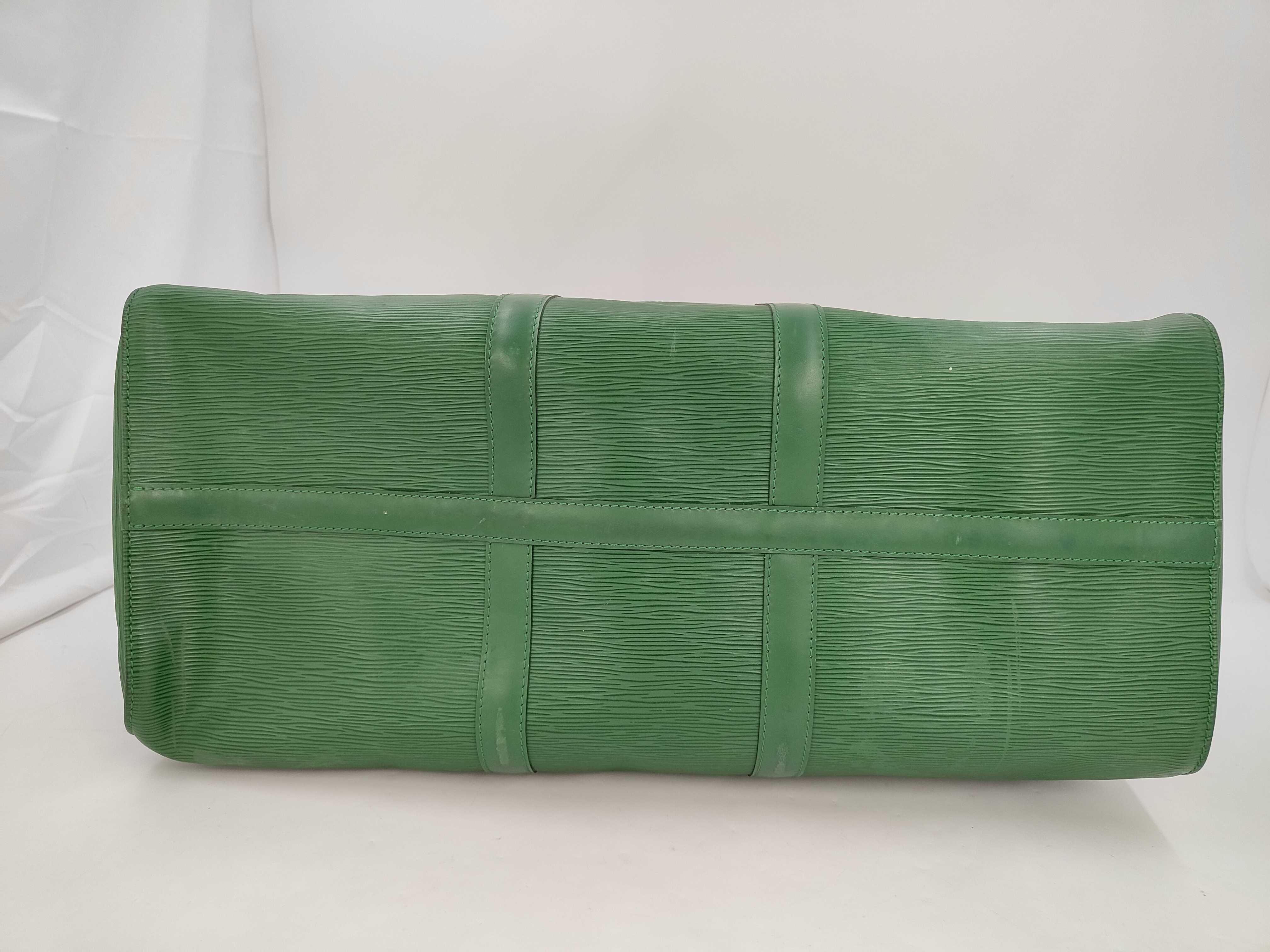 Epi M42964 Epi Keepall 50 Borneo Green Boston Bag — view 9