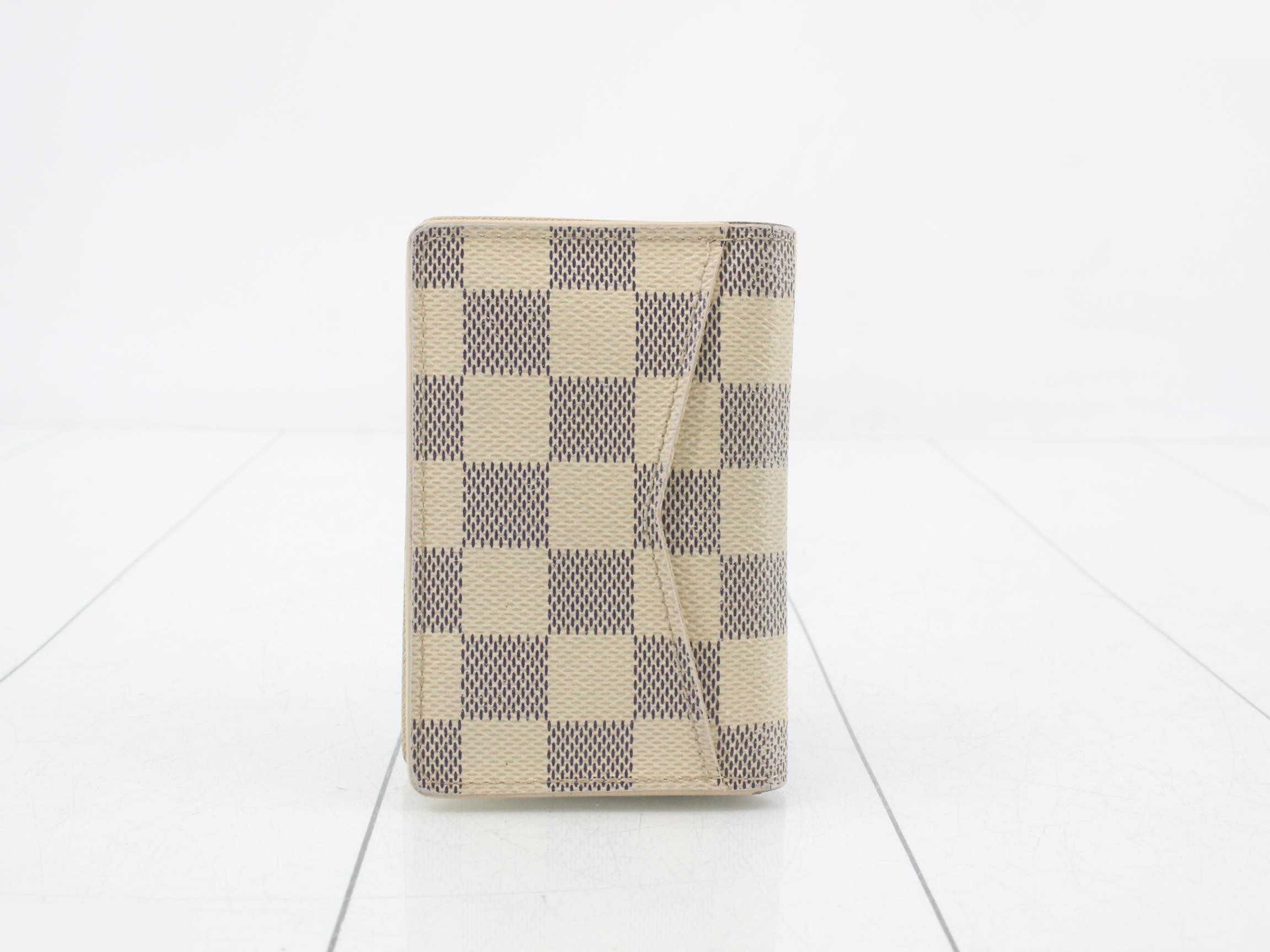 N61727 Organizer de Poche Card Case Damier Azur — view 2