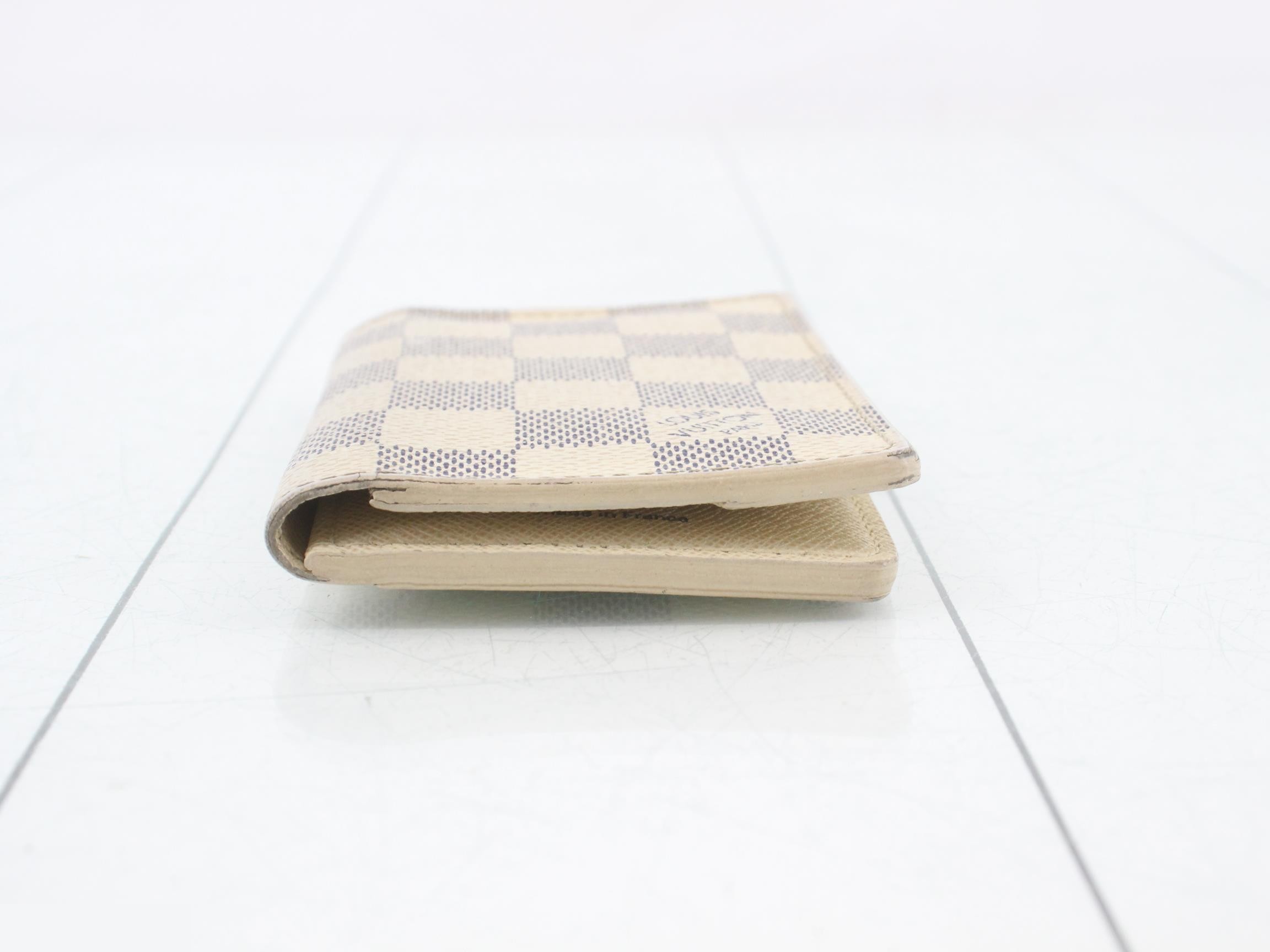 N61727 Organizer de Poche Card Case Damier Azur — view 3