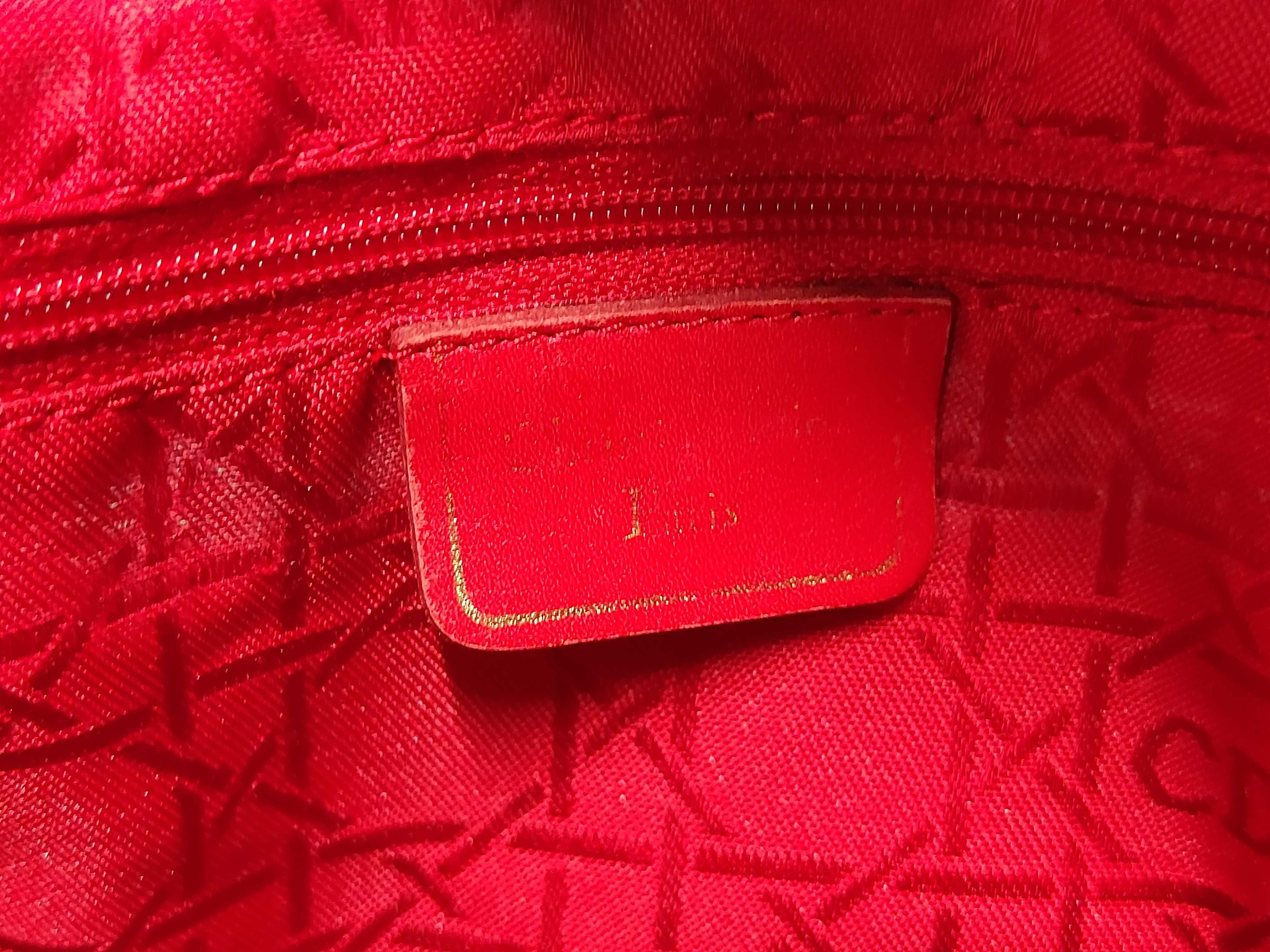 Lady Dior Canvas Nylon Cannage Tote Bag — view 11