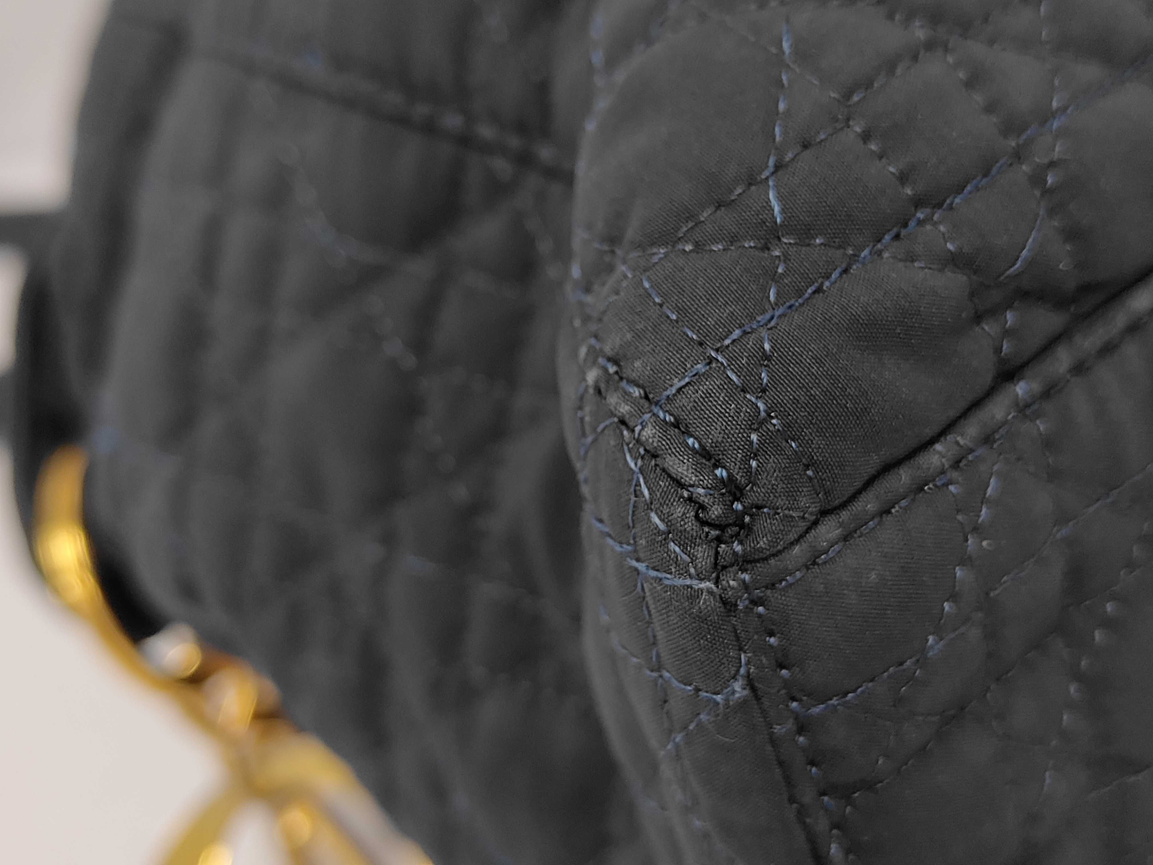 Lady Dior Canvas Nylon Cannage Tote Bag — view 4
