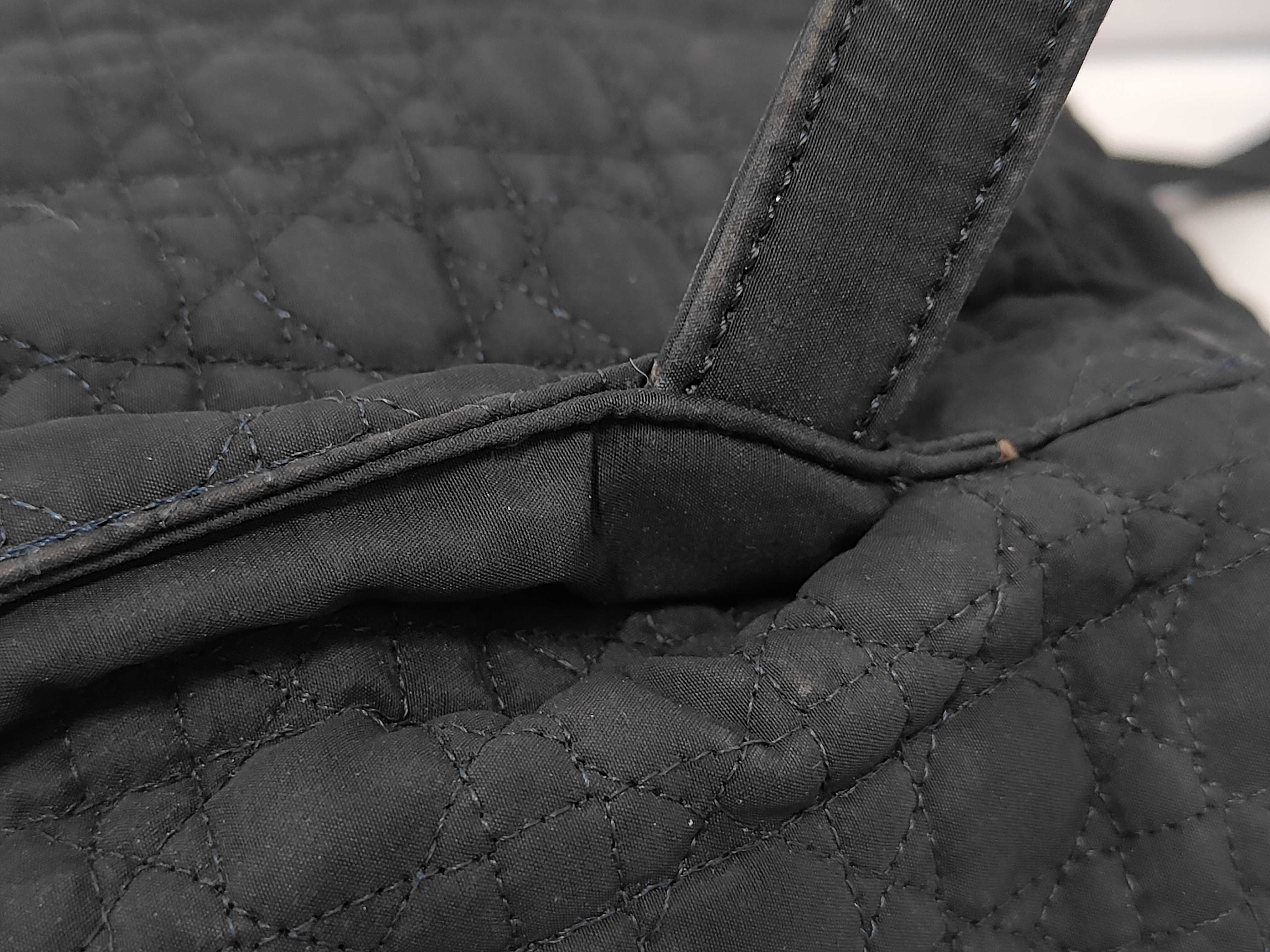 Lady Dior Canvas Nylon Cannage Tote Bag — view 7