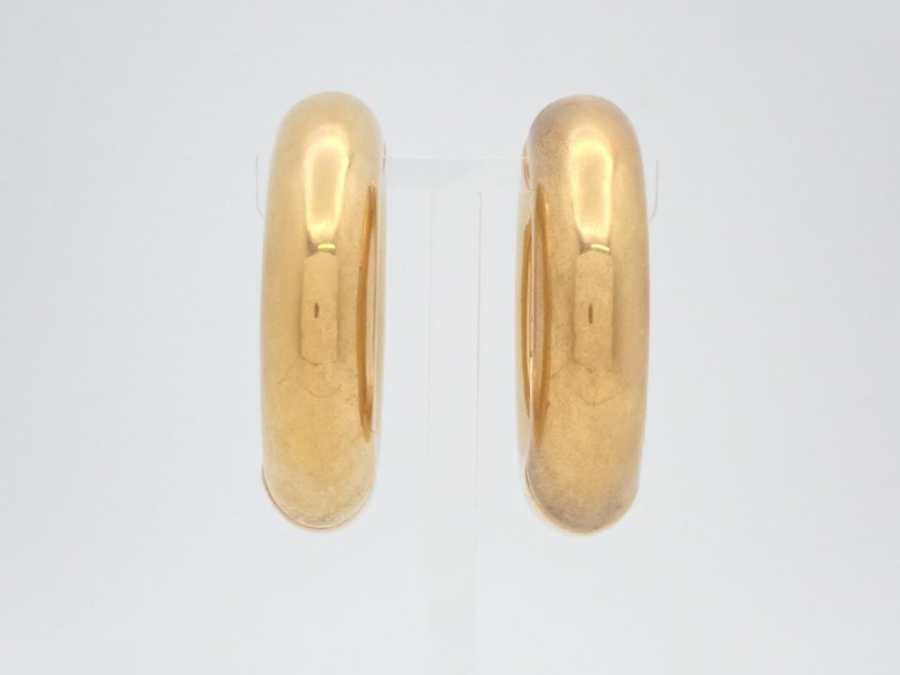 Logo Big Hoop Earrings — view 2
