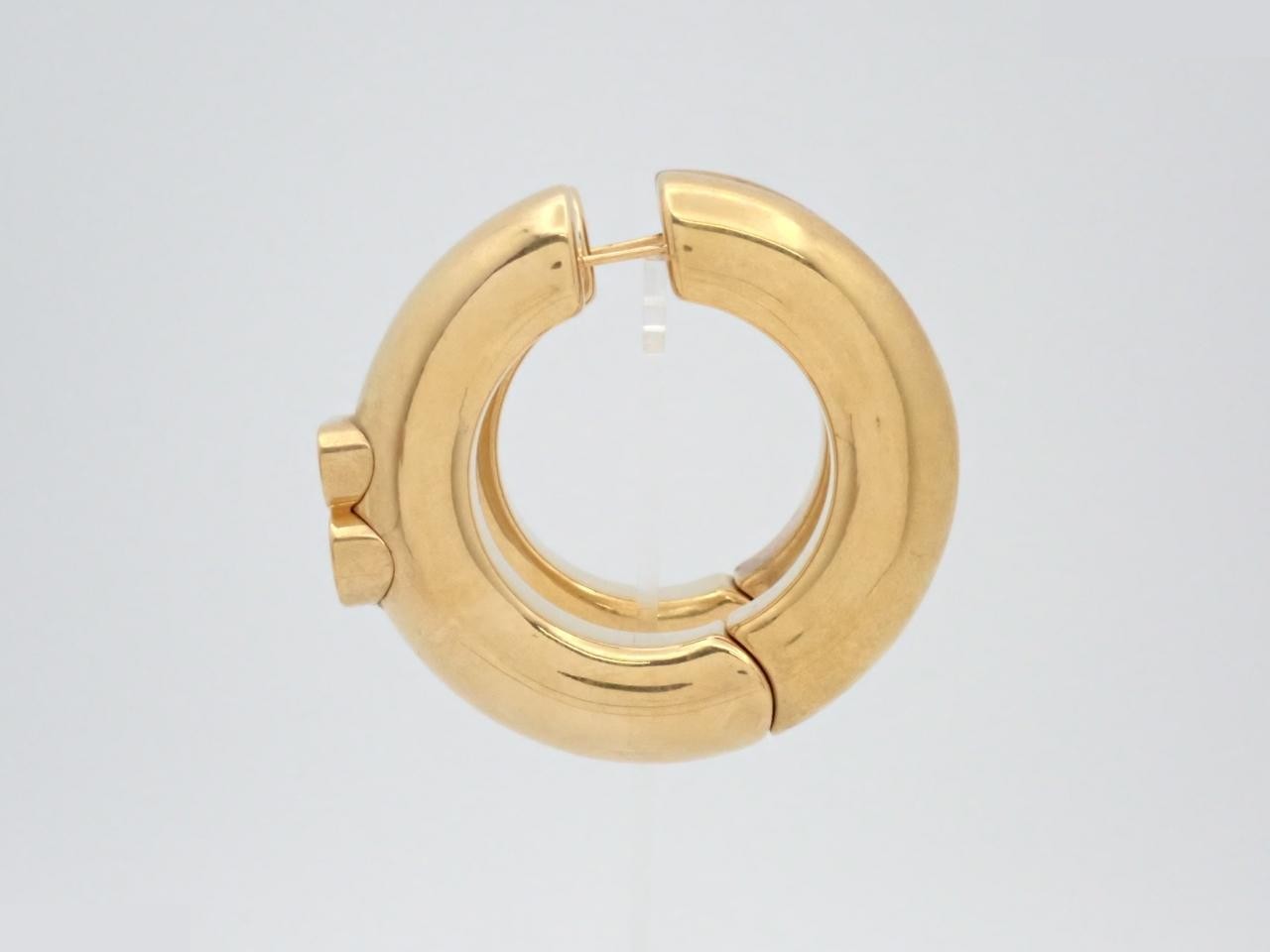 Logo Big Hoop Earrings — view 3